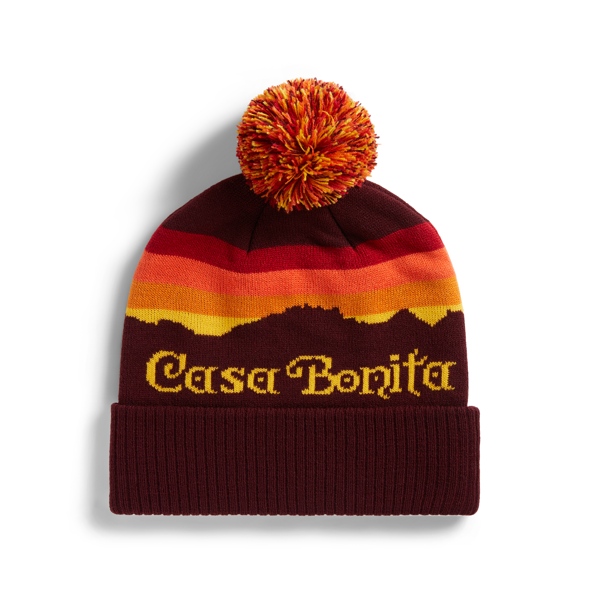 Casa Bonita Maroon Front Range Beanie
