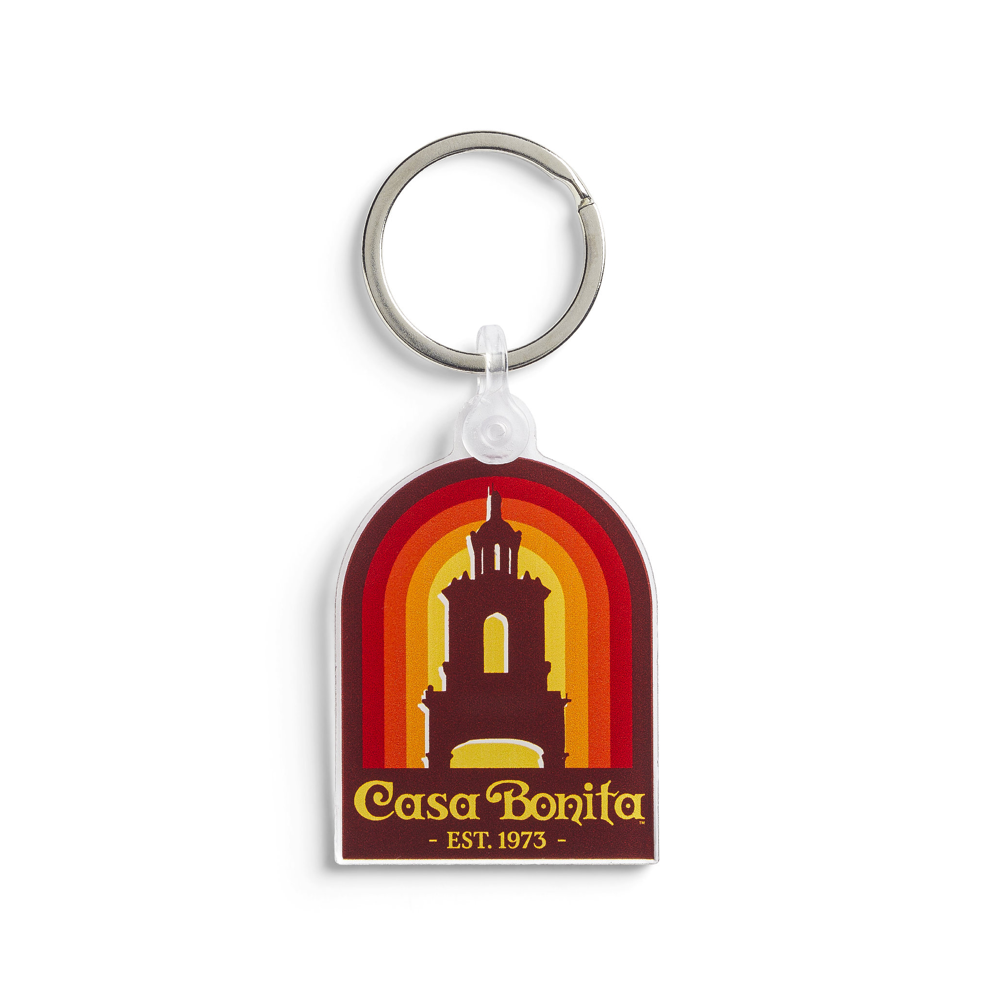 Casa Bonita Sunset Tower Keychain