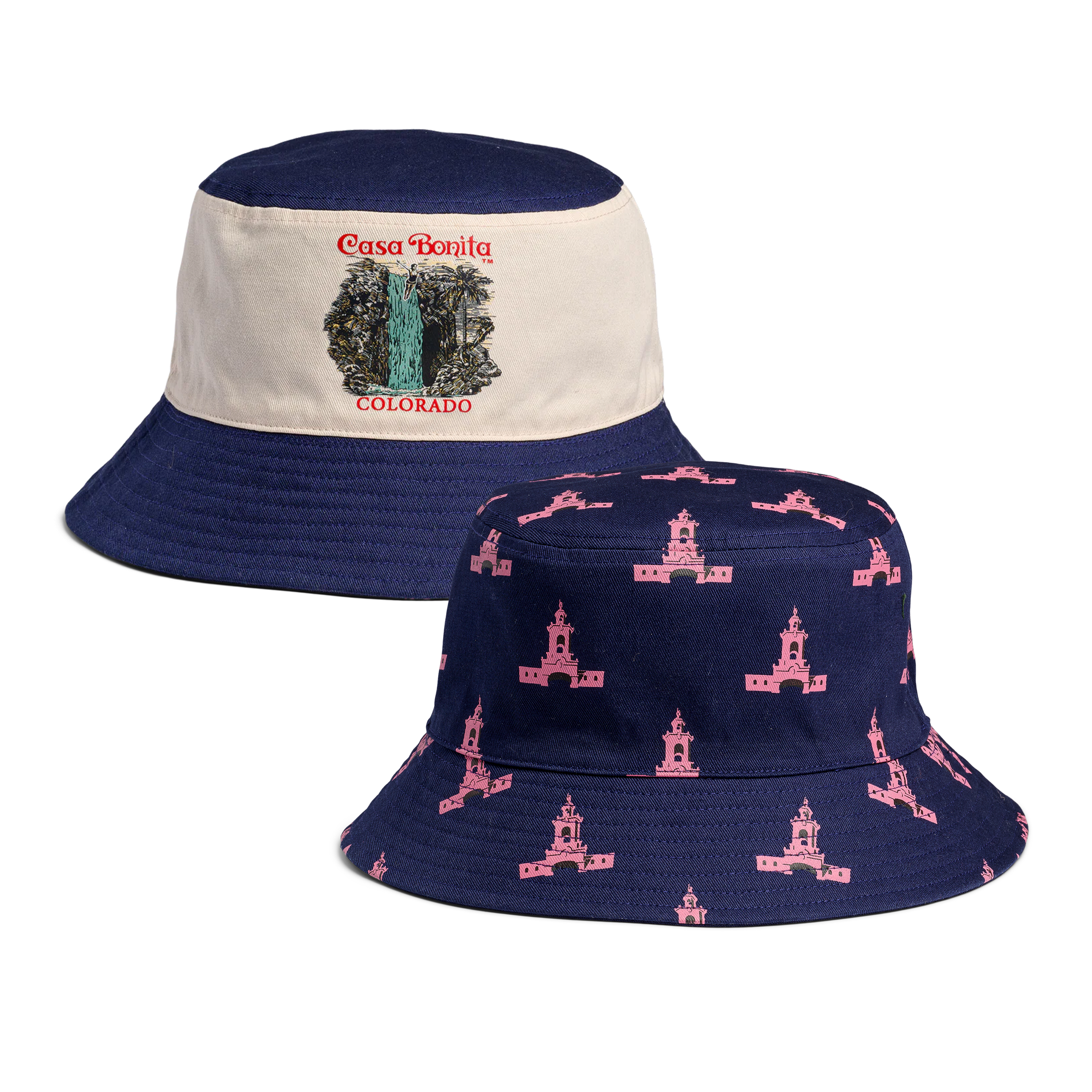 Casa Bonita Reversible Tower Bucket Hat