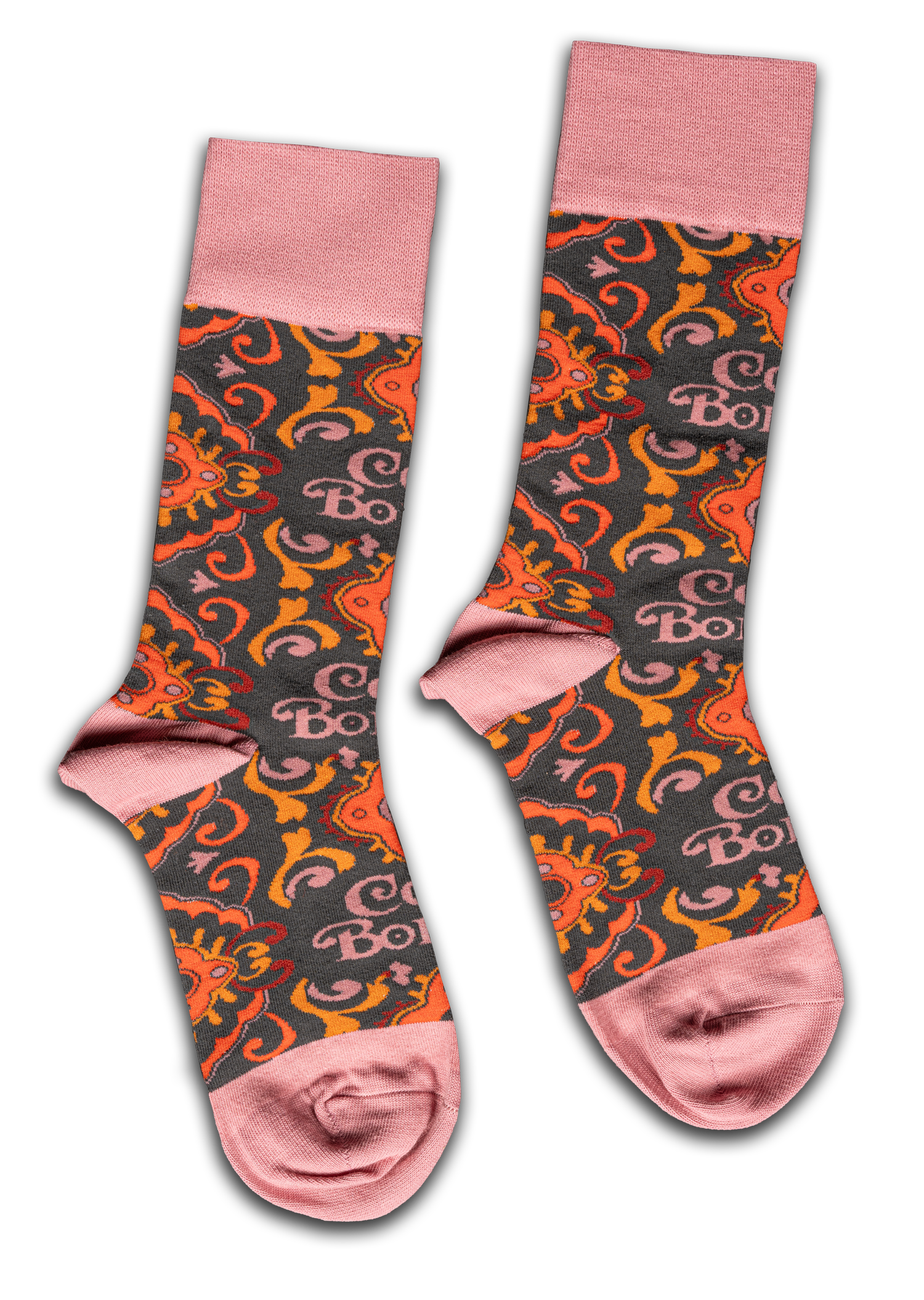 Casa Bonita Knit Sopaipilla Flag Socks