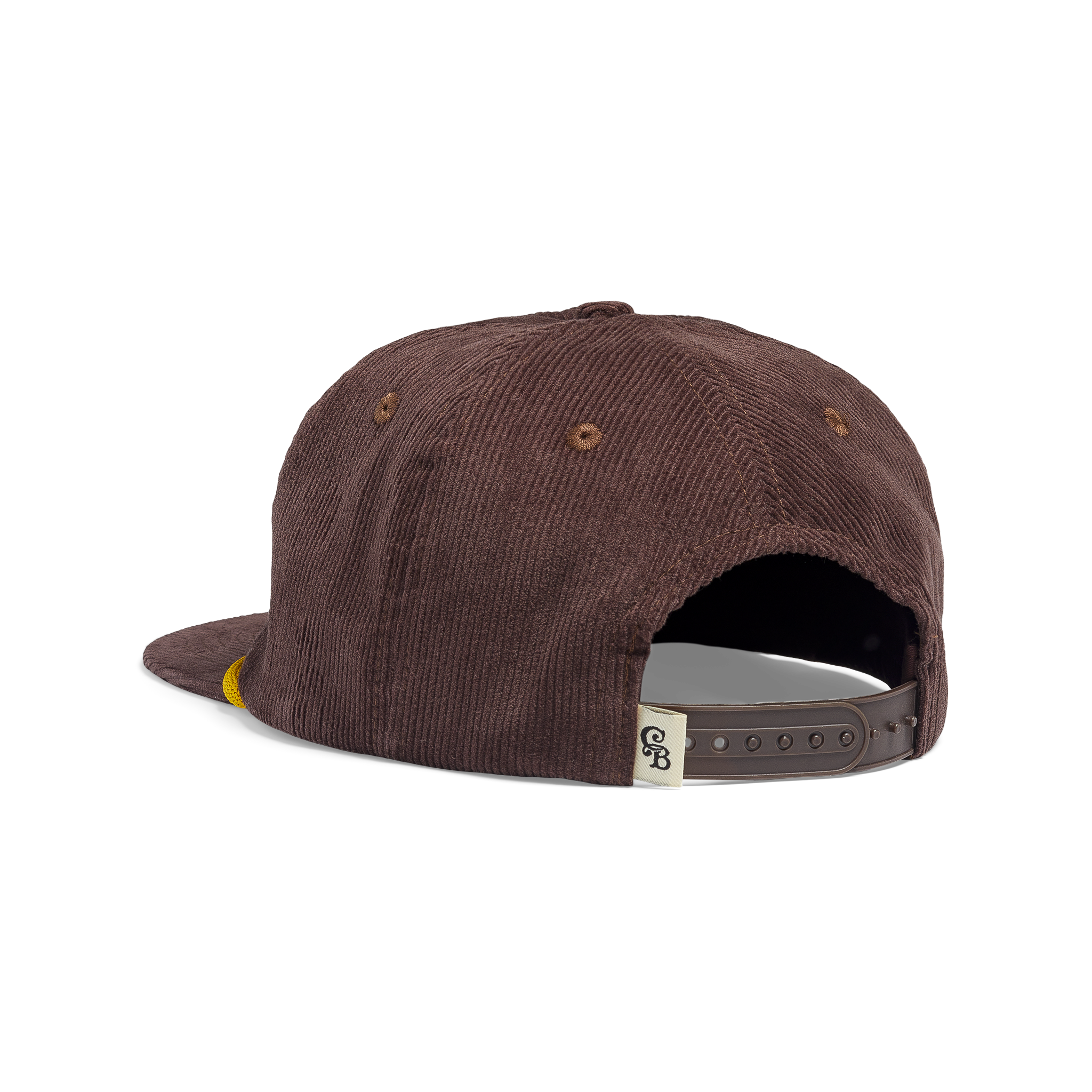 Casa Bonita Brown Corduroy Sunset Tower Unstructured Snapback