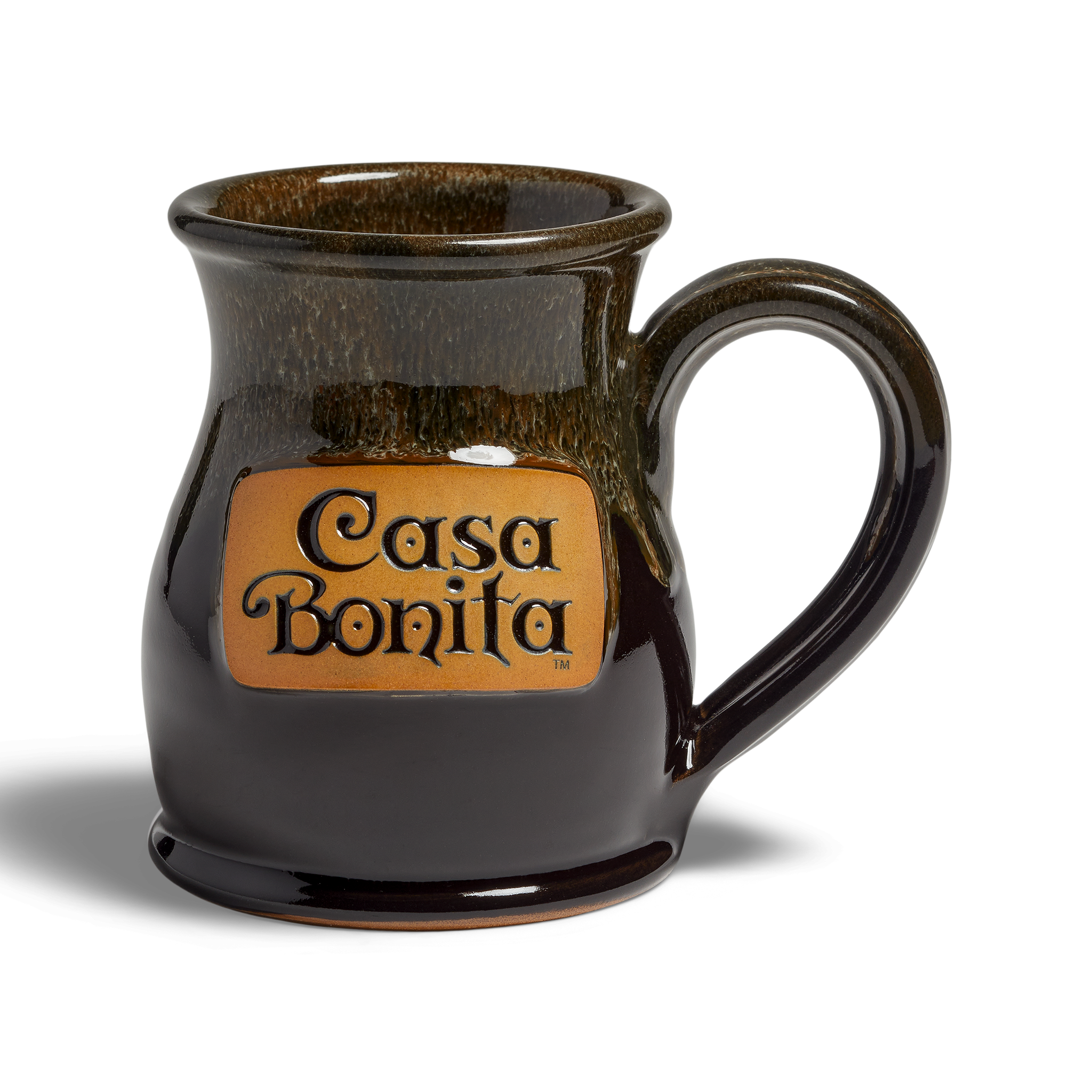 Casa Bonita Black Tall Belly Mug