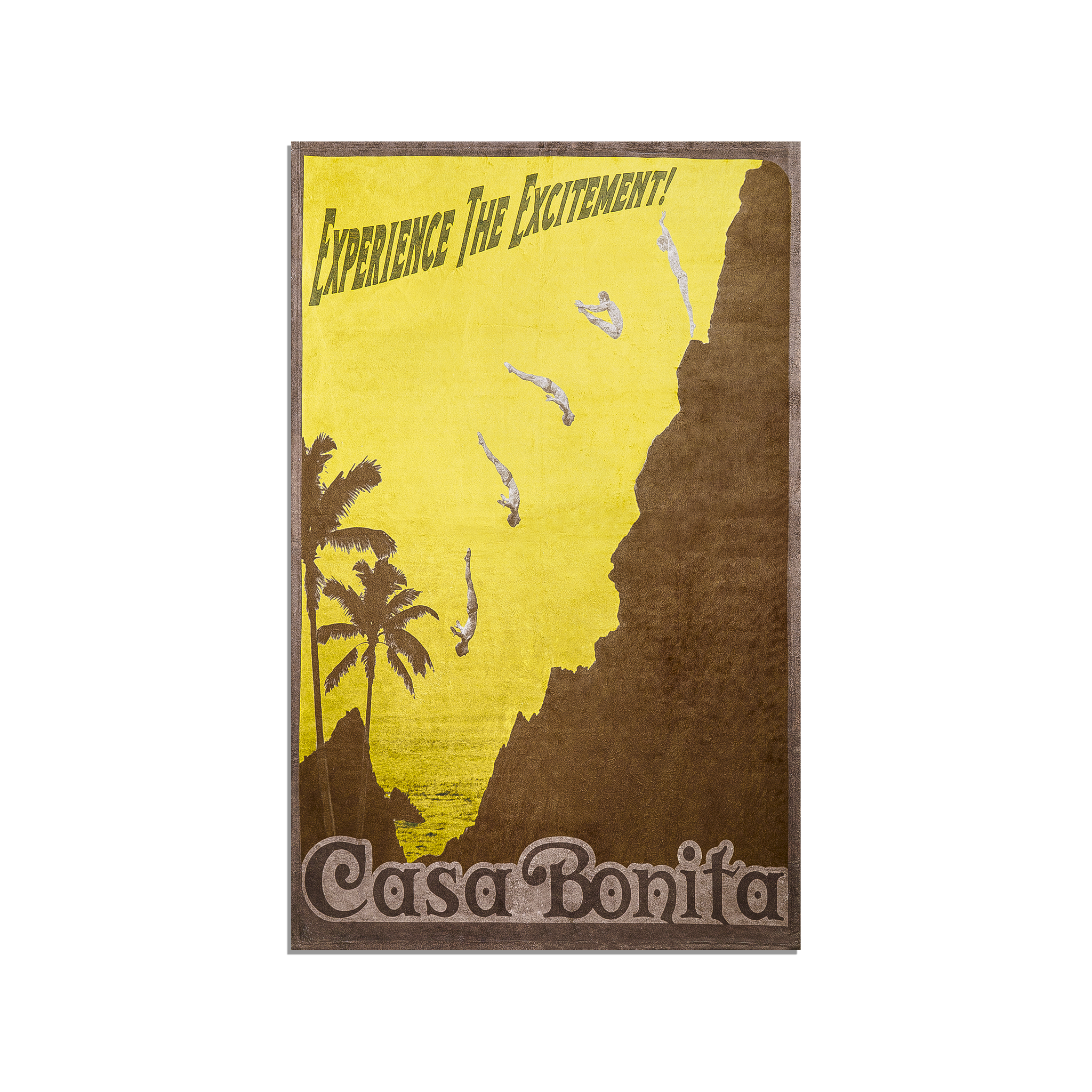 Casa Bonita Diver Beach Towel