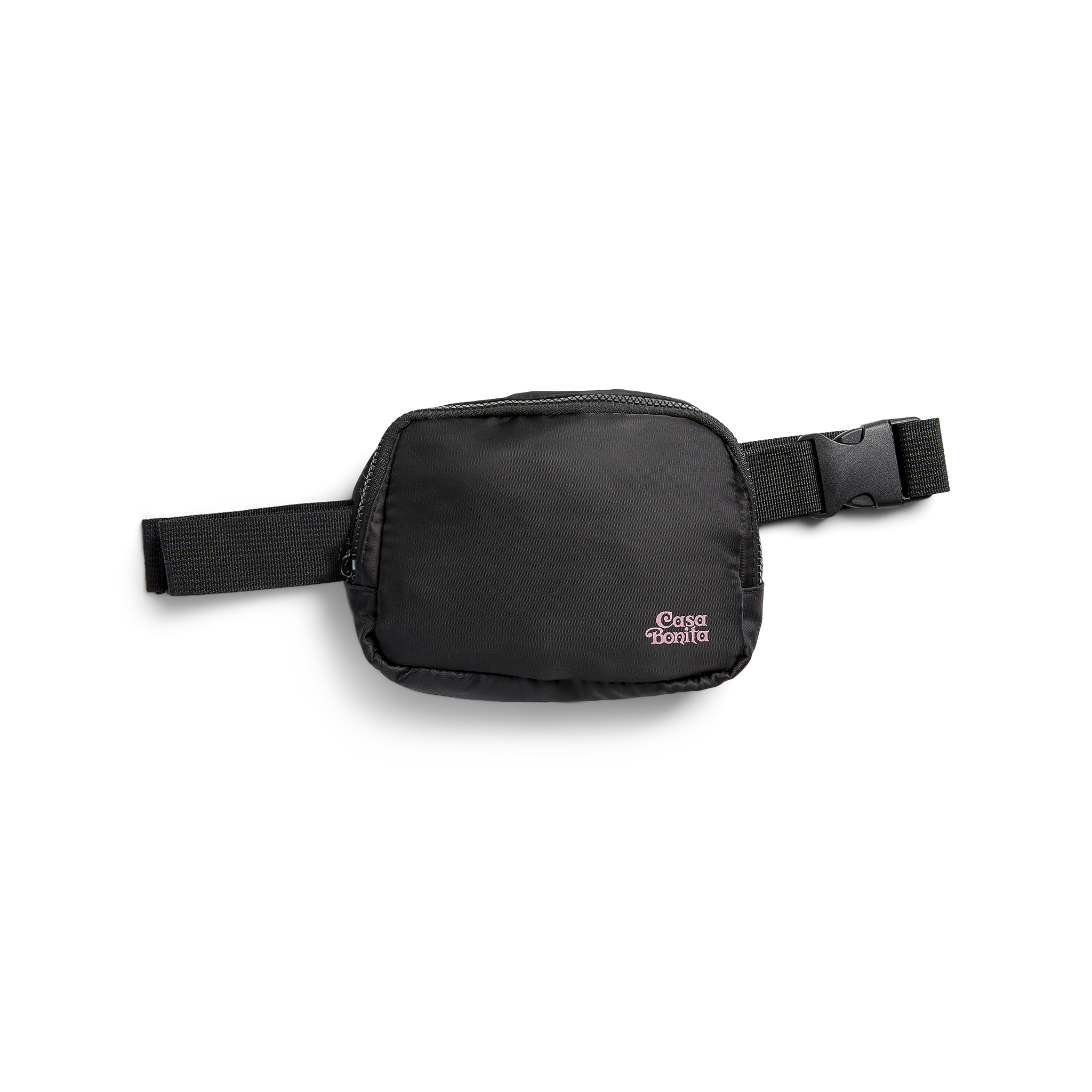 Casa Bonita Pink Wordmark Belt Bag