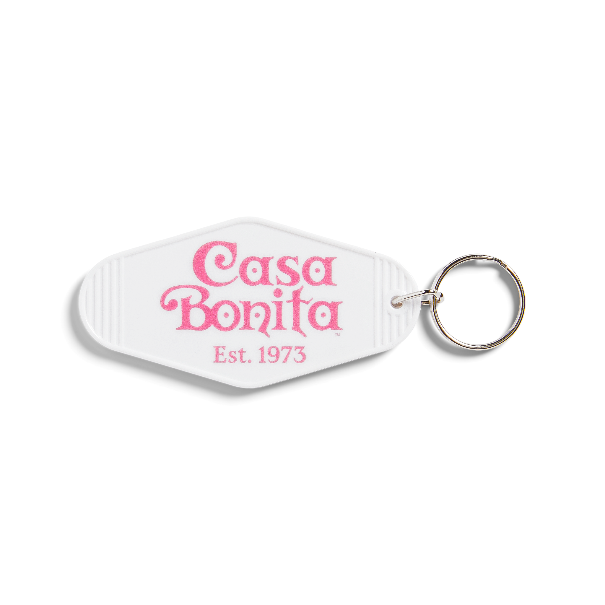 Casa Bonita Retro Motel Keychain