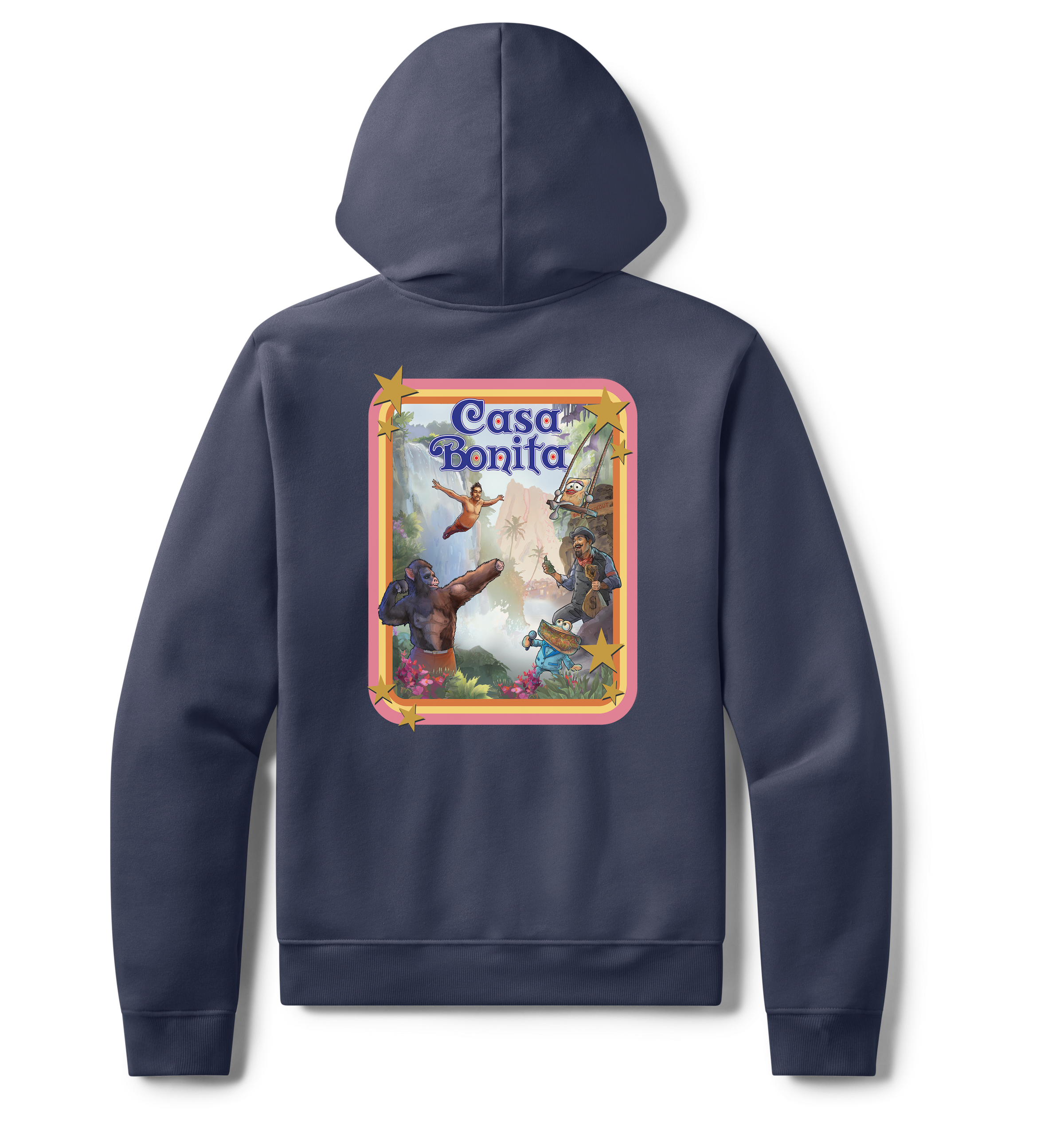 Casa Bonita Navy Mi Amor Hoodie