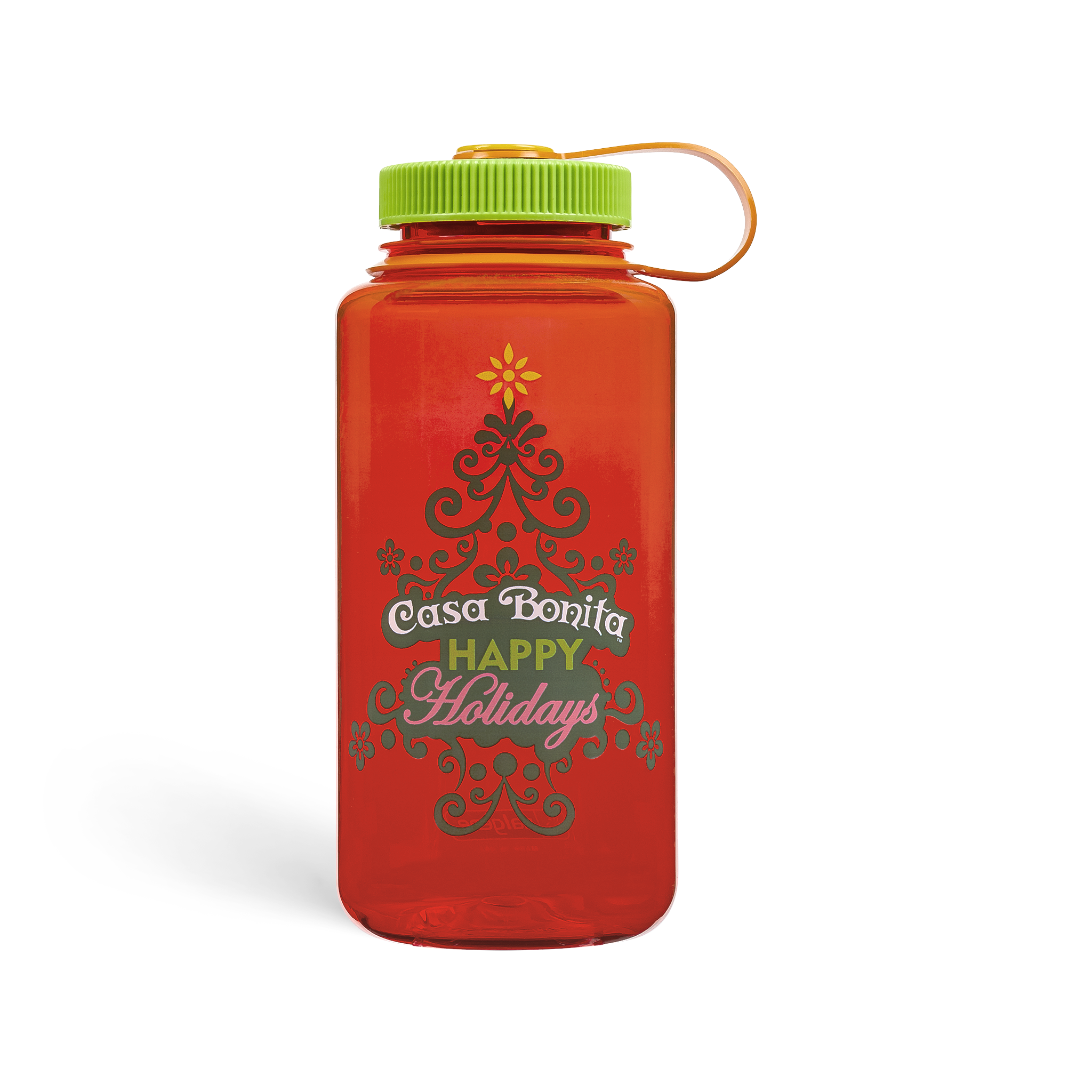 Casa Bonita Happy Holidays Nalgene