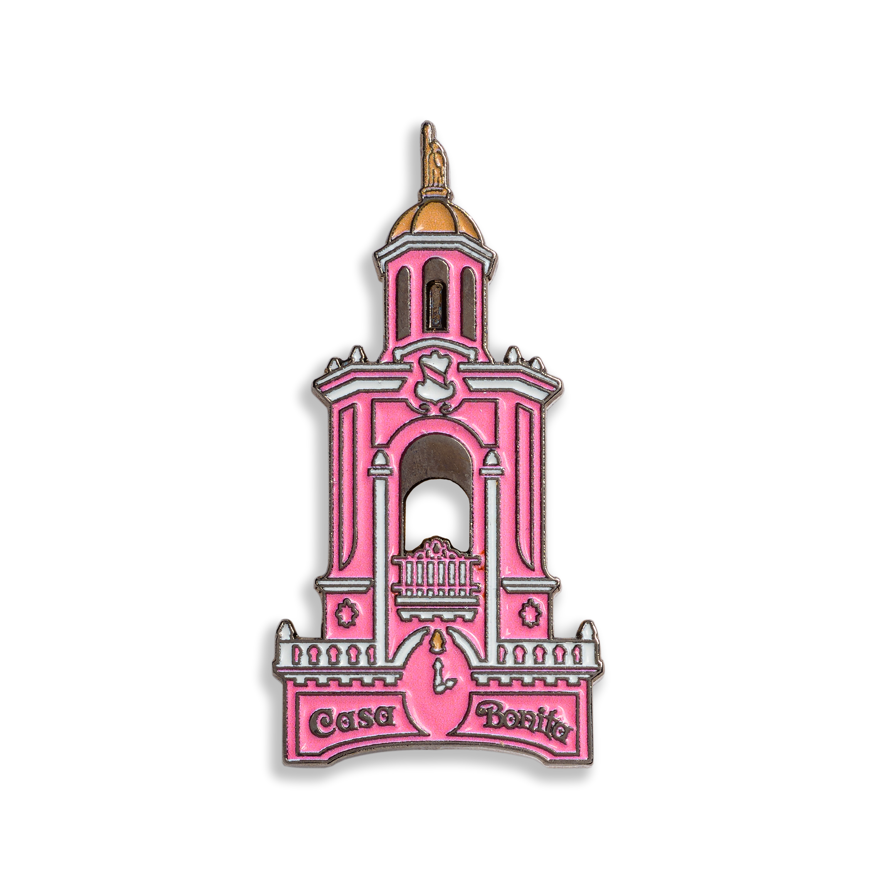 Casa Bonita Tower Enamel Pin