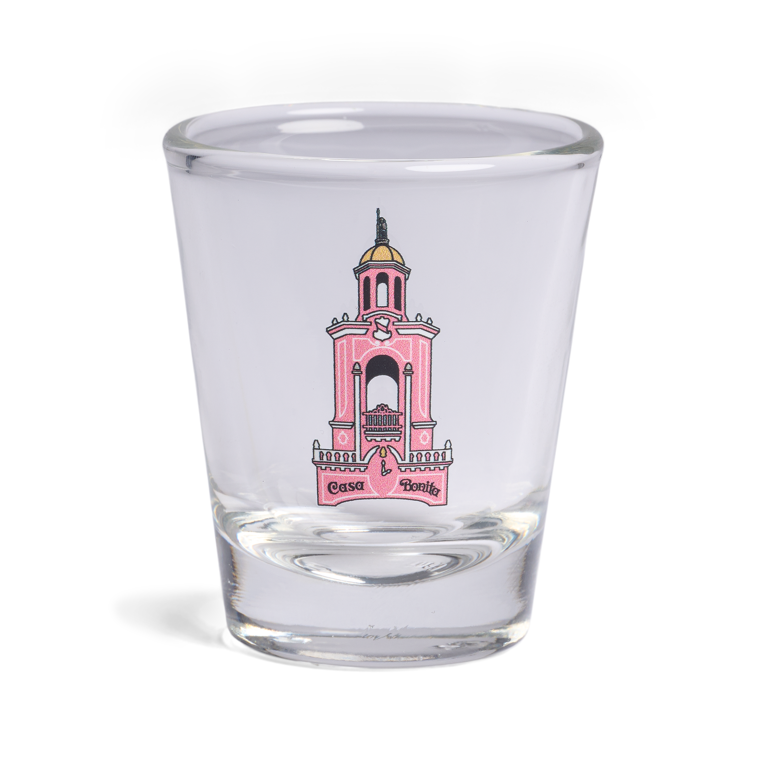 Casa Bonita Pink Tower Shot Glass