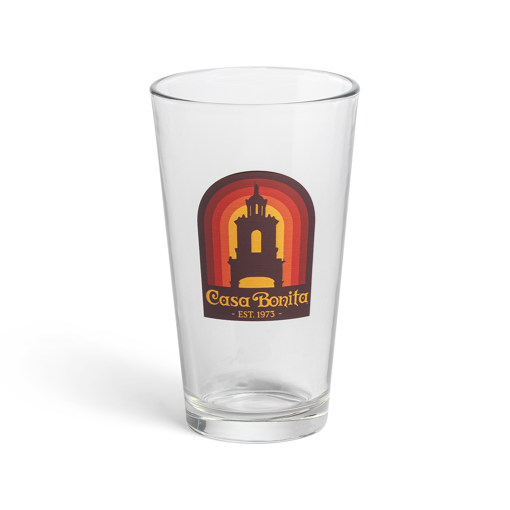 Casa Bonita Sunset Tower Pint Glass