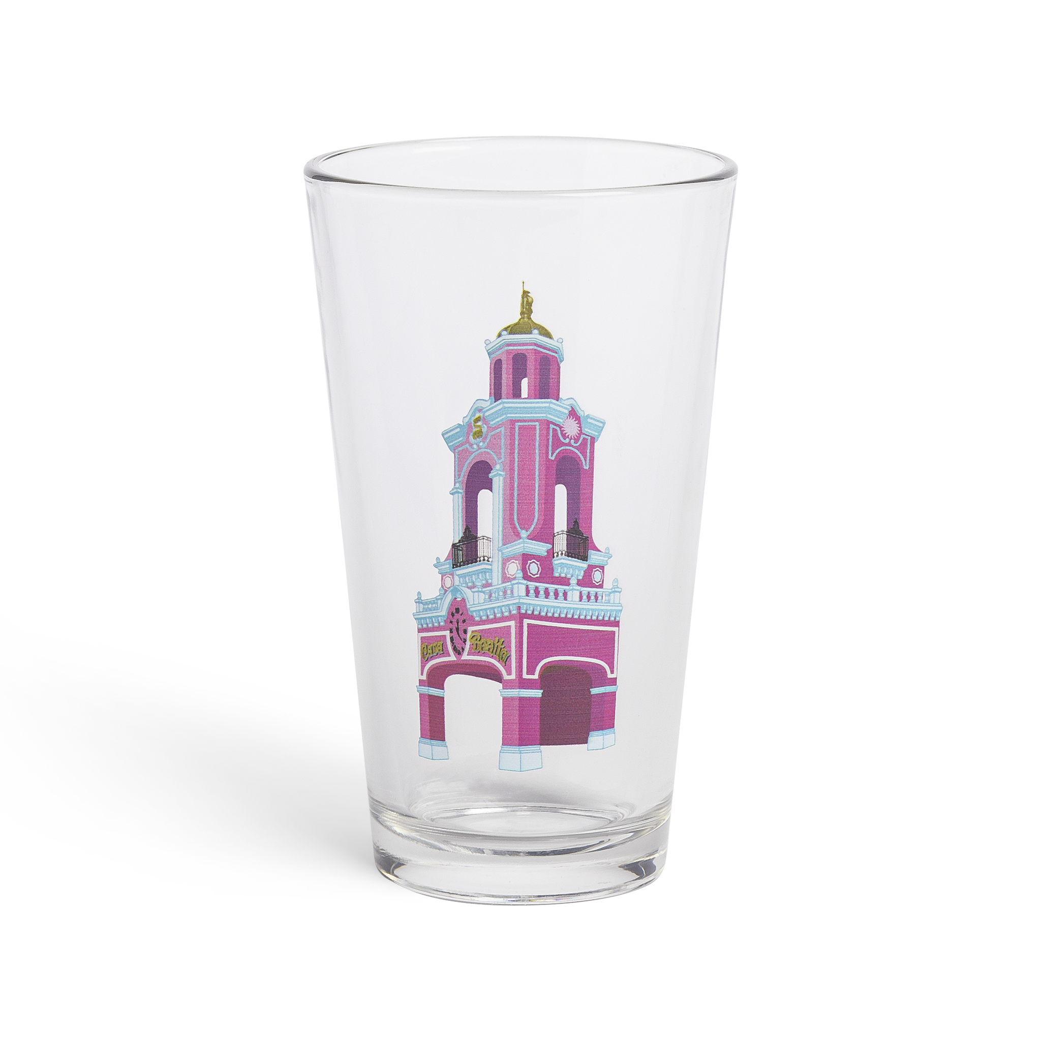 Casa Bonita 3/4 View Tower Pint Glass