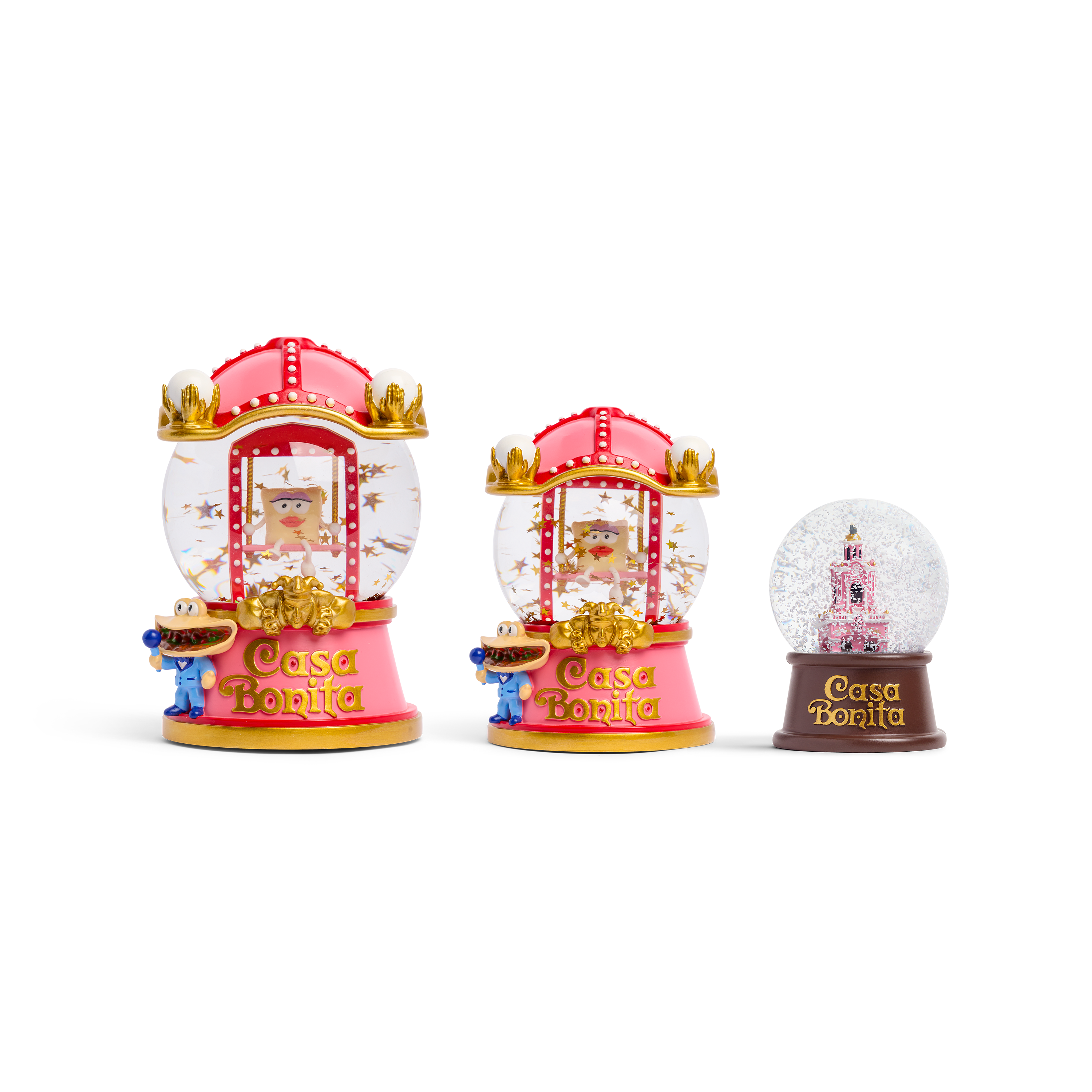 Casa Bonita 6" Character Snowglobe