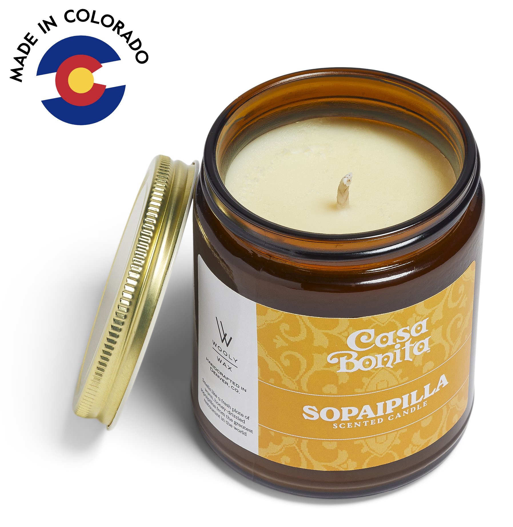 Casa Bonita Sopaipilla Scented Candle