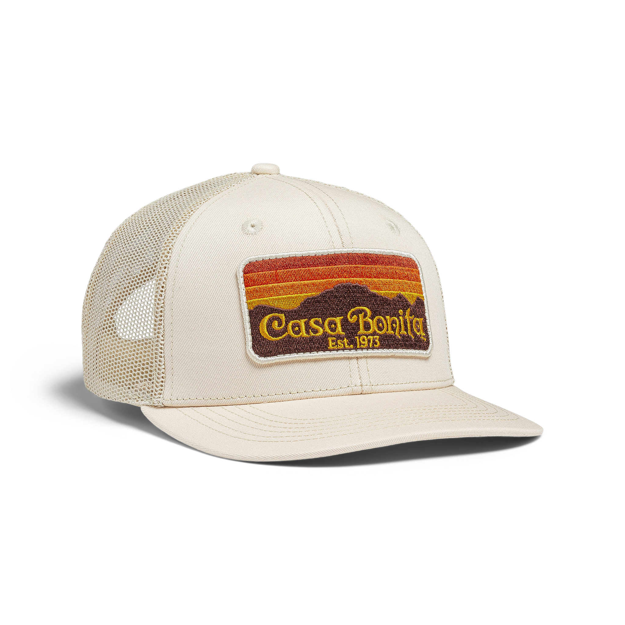 Casa Bonita White Front Range Structured Snapback