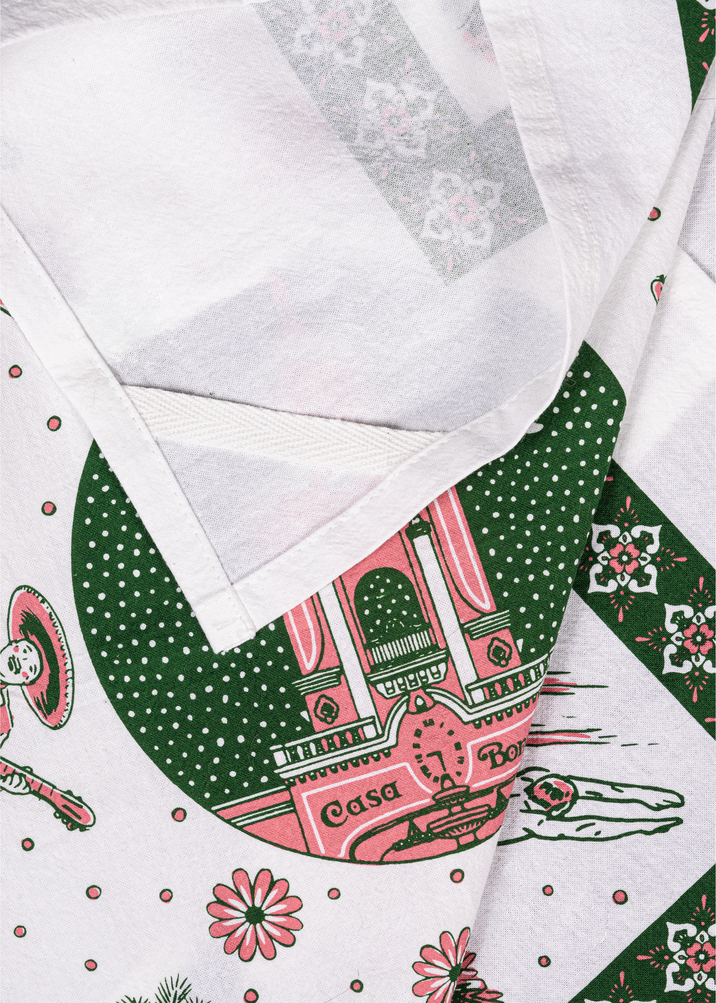 Casa Bonita Twilight Tower Tea Towel