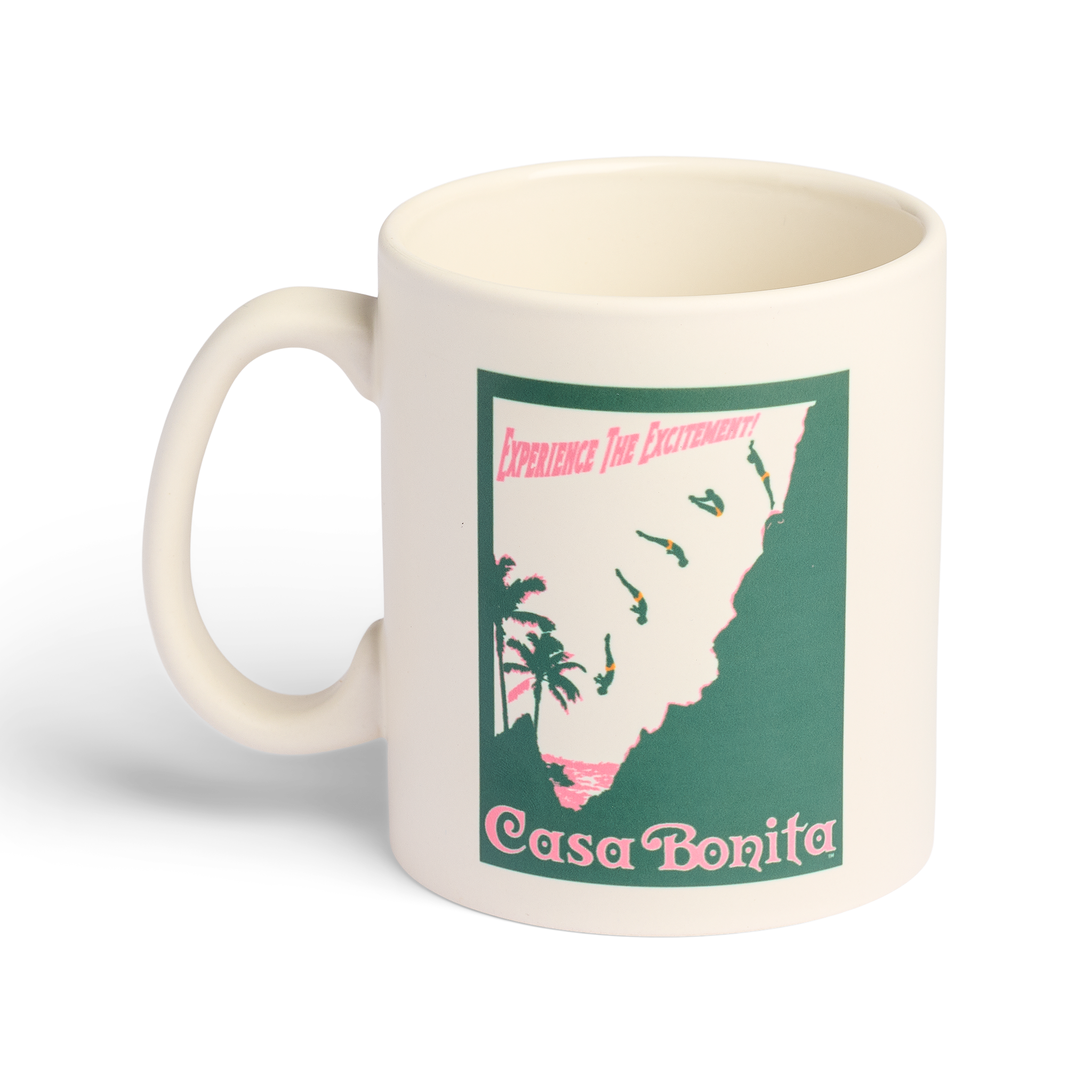 Casa Bonita Oatmeal Acapulco Diver Matte Mug