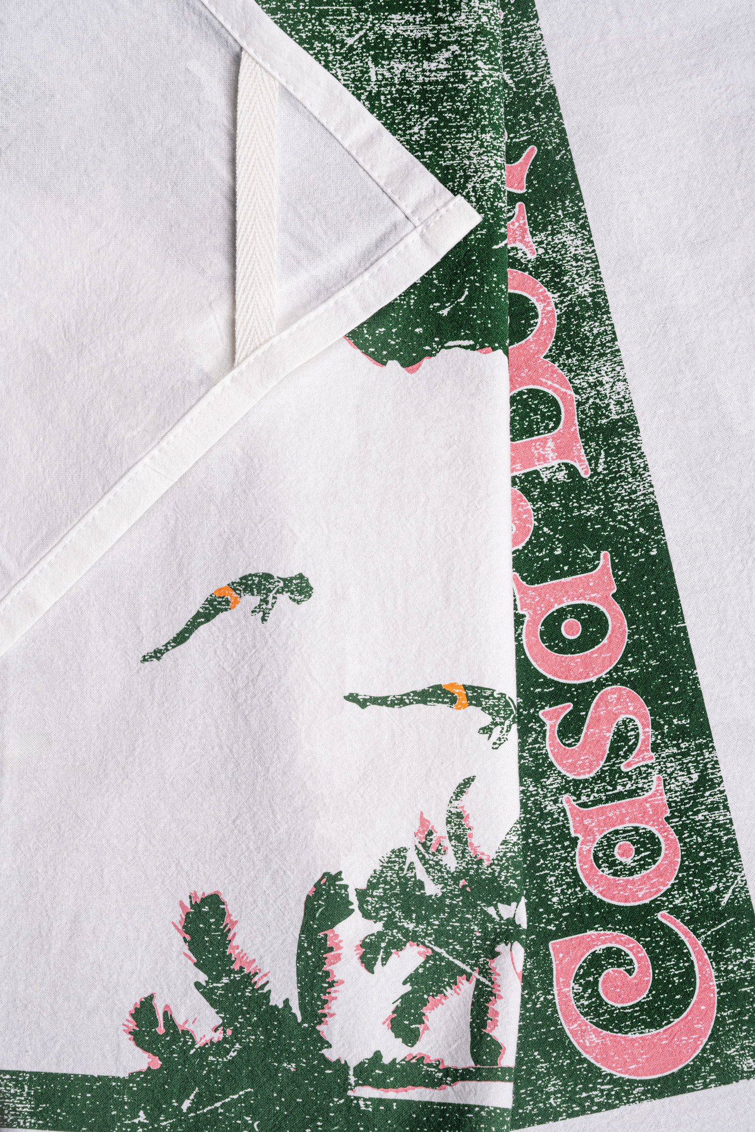 Casa Bonita Acapulco Diver Tea Towel