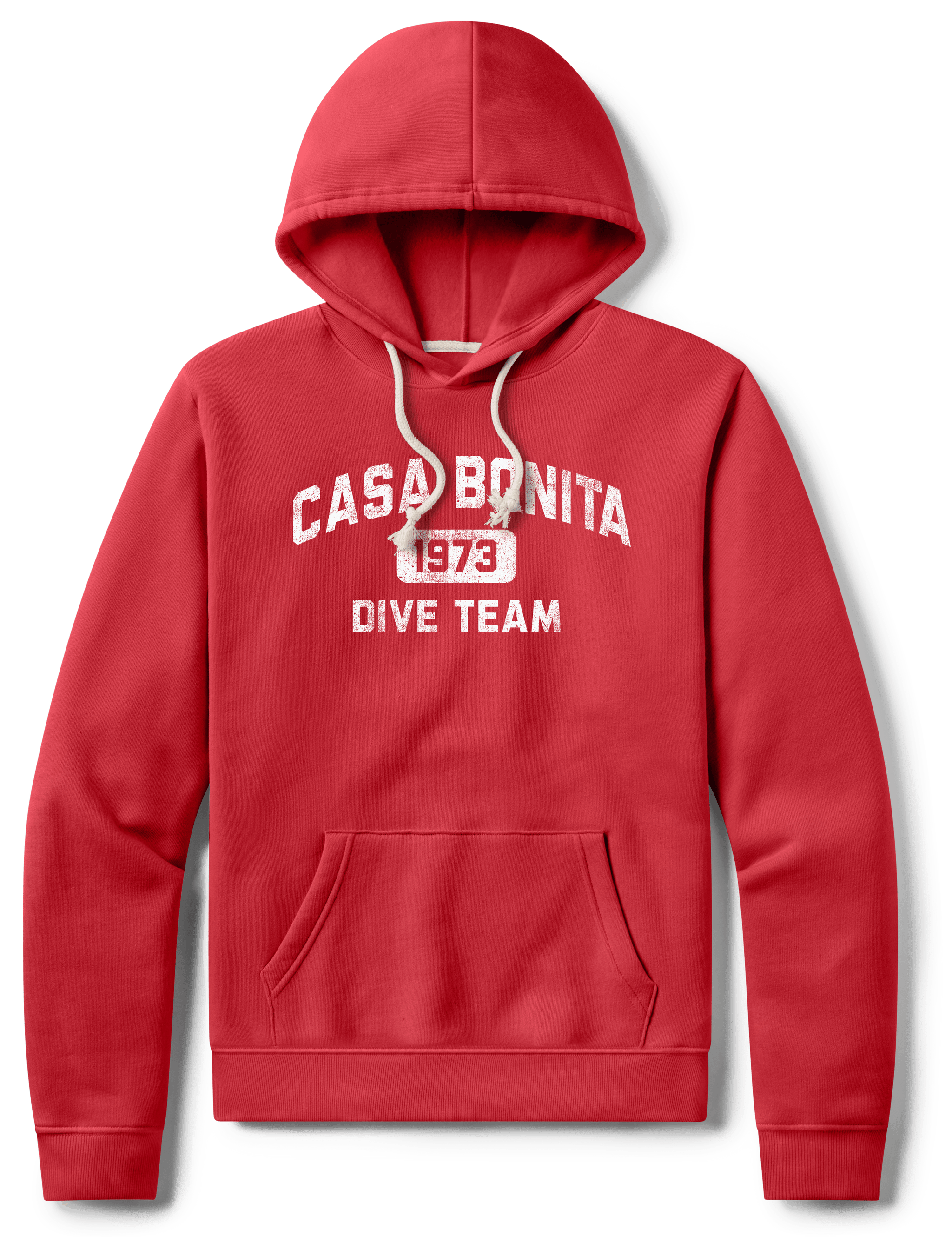 liten リテン Scallop Boa Hoodie Casa Bonita Red Dive Team Hoodie
