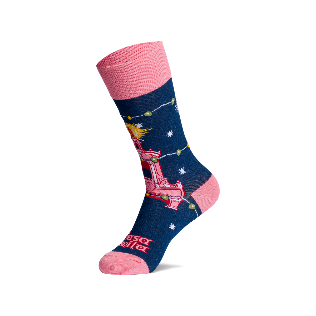 Casa Bonita Starry Night Ugly Christmas Sweater Socks