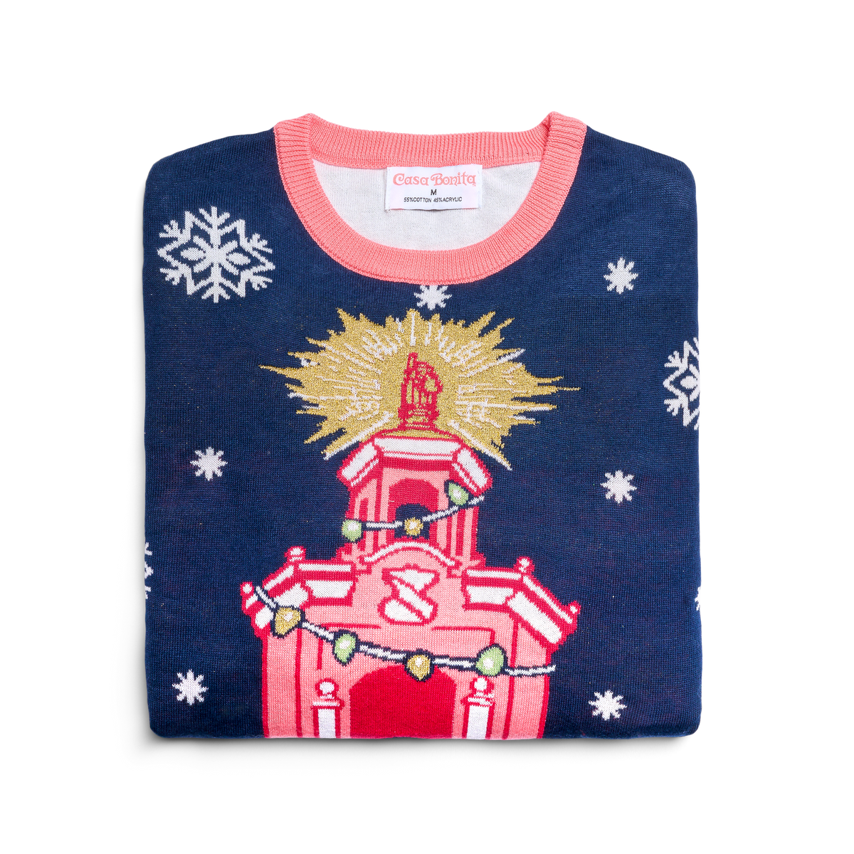 Casa Bonita Starry Night Ugly Christmas Sweater
