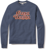 Casa Bonita Blue Tri Stack Crew Sweatshirt