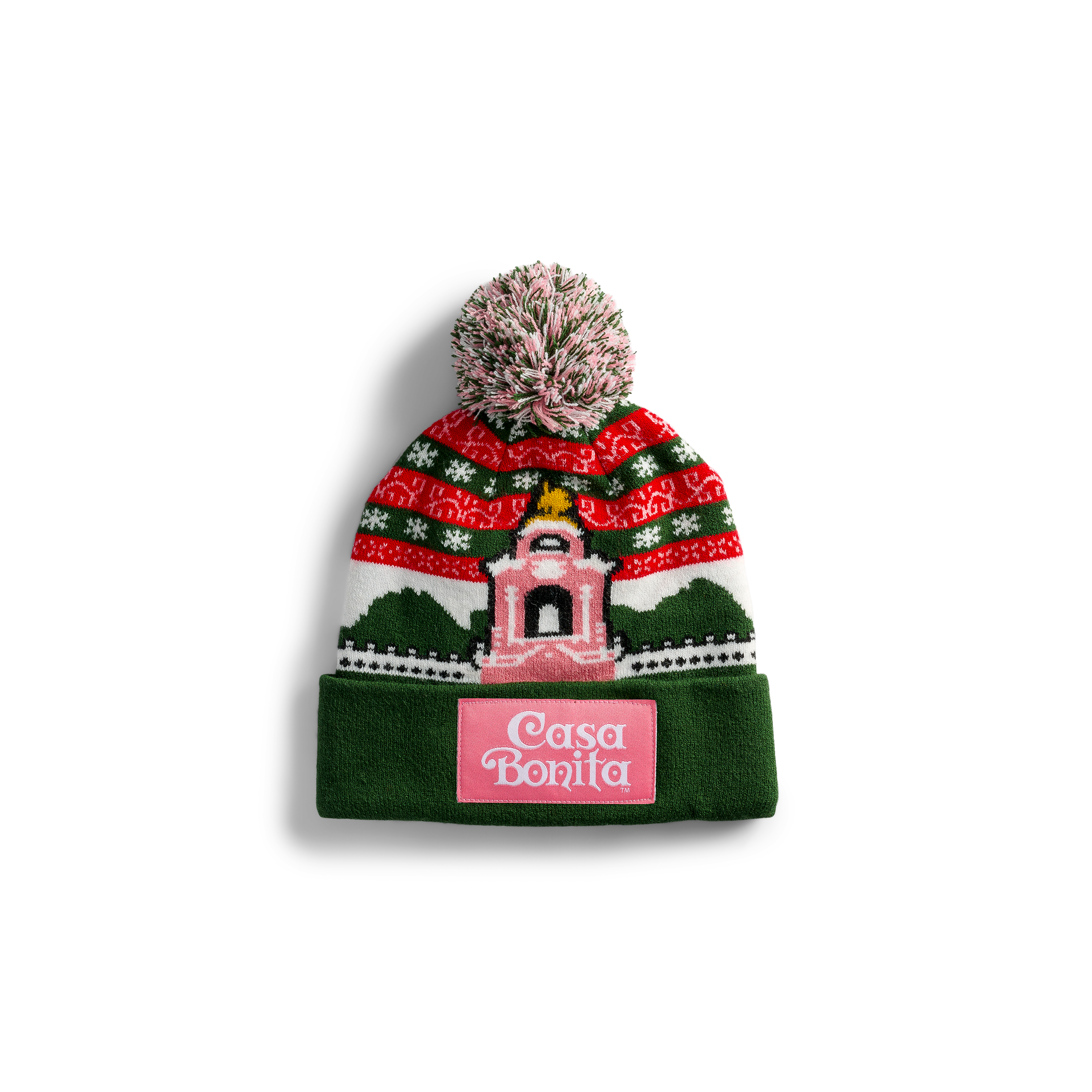 Casa Bonita Snowy Front Range Beanie