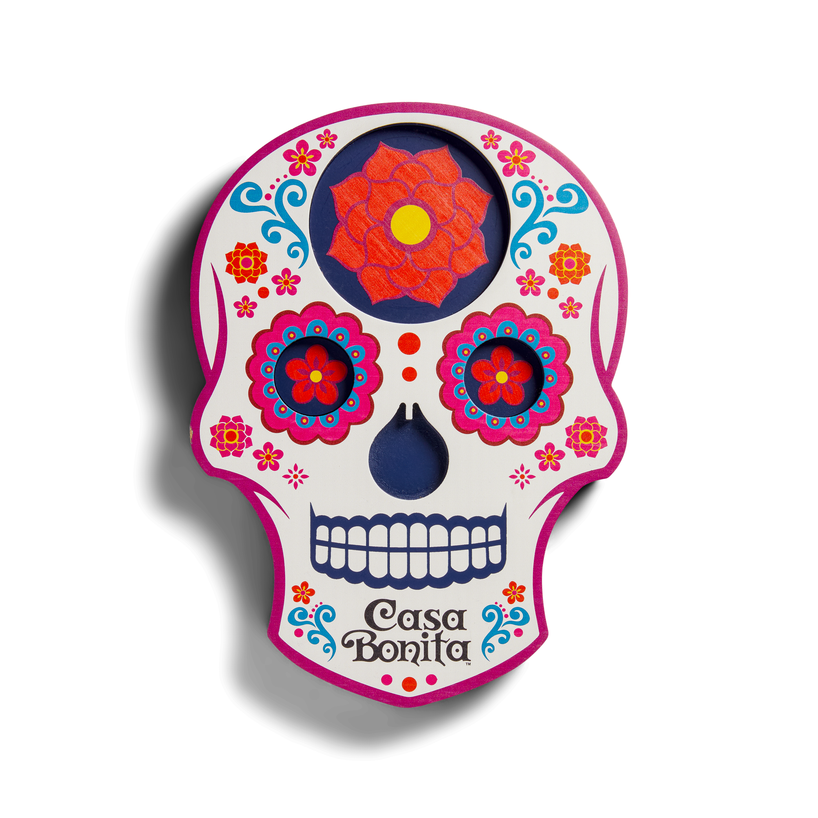 Casa Bonita Day of the Dead Shot Tray