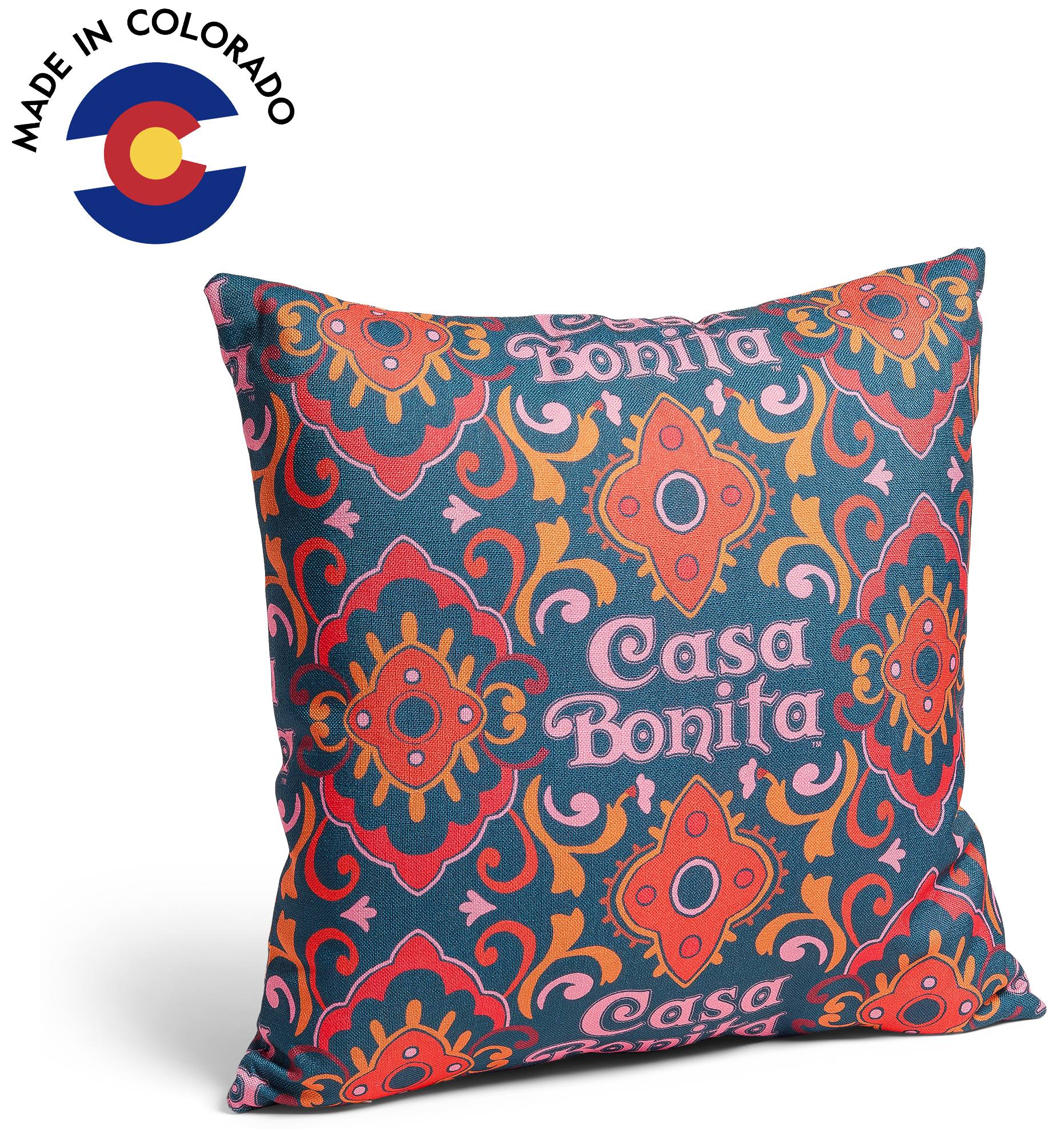 Casa Bonita Linen Pillow