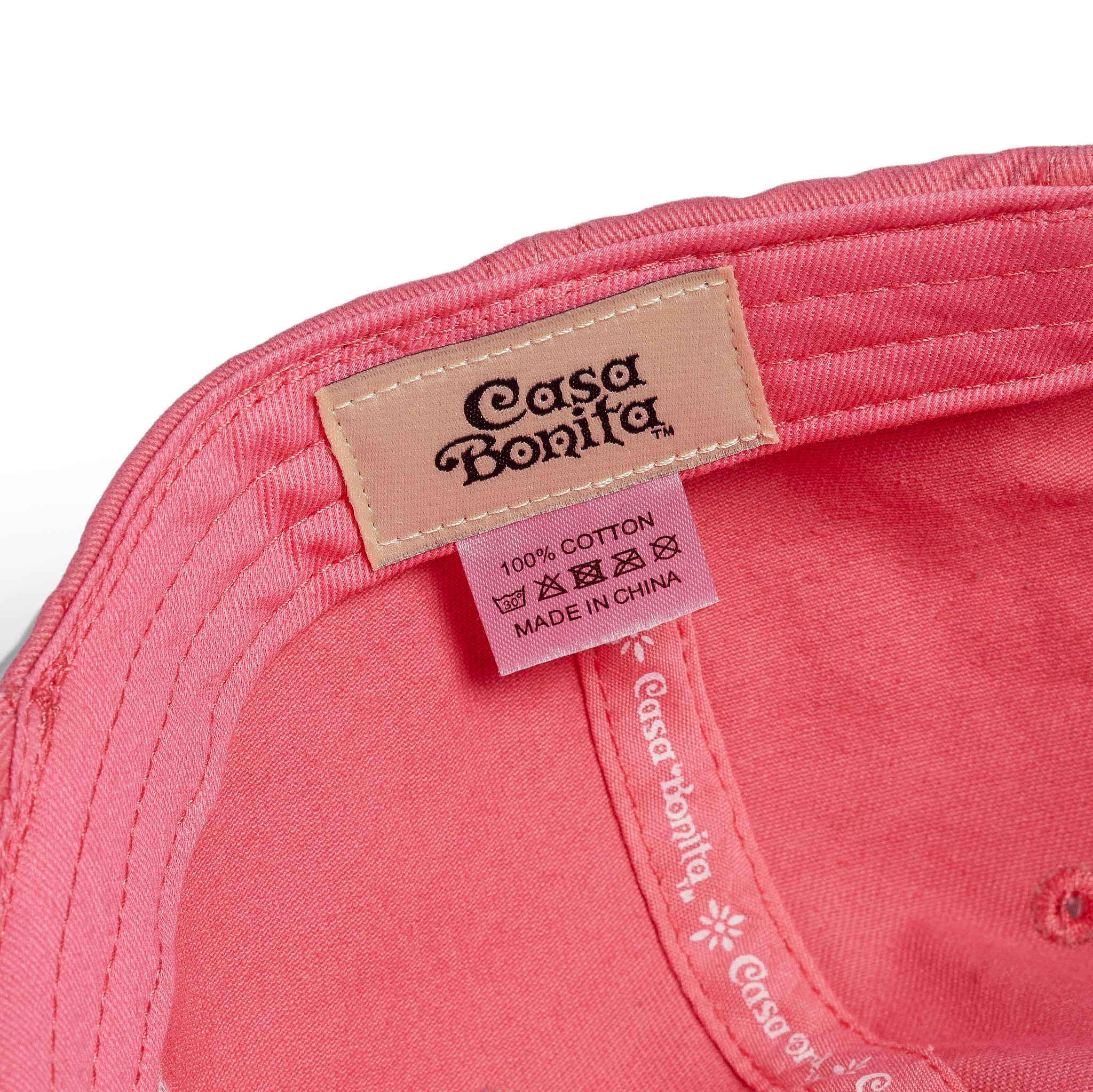 Casa Bonita Pink Logo Dad Hat