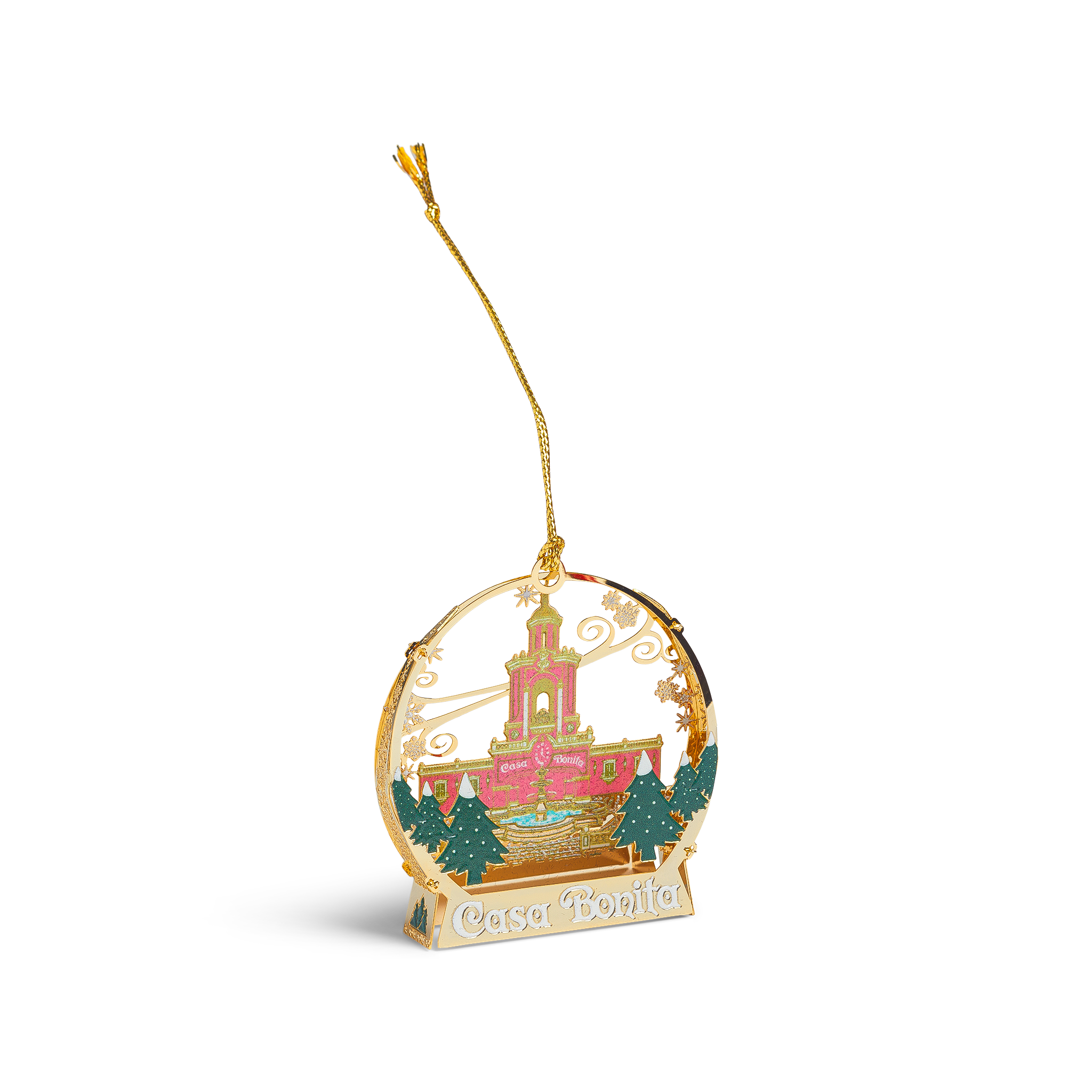 Casa Bonita 3D Tower Ornament