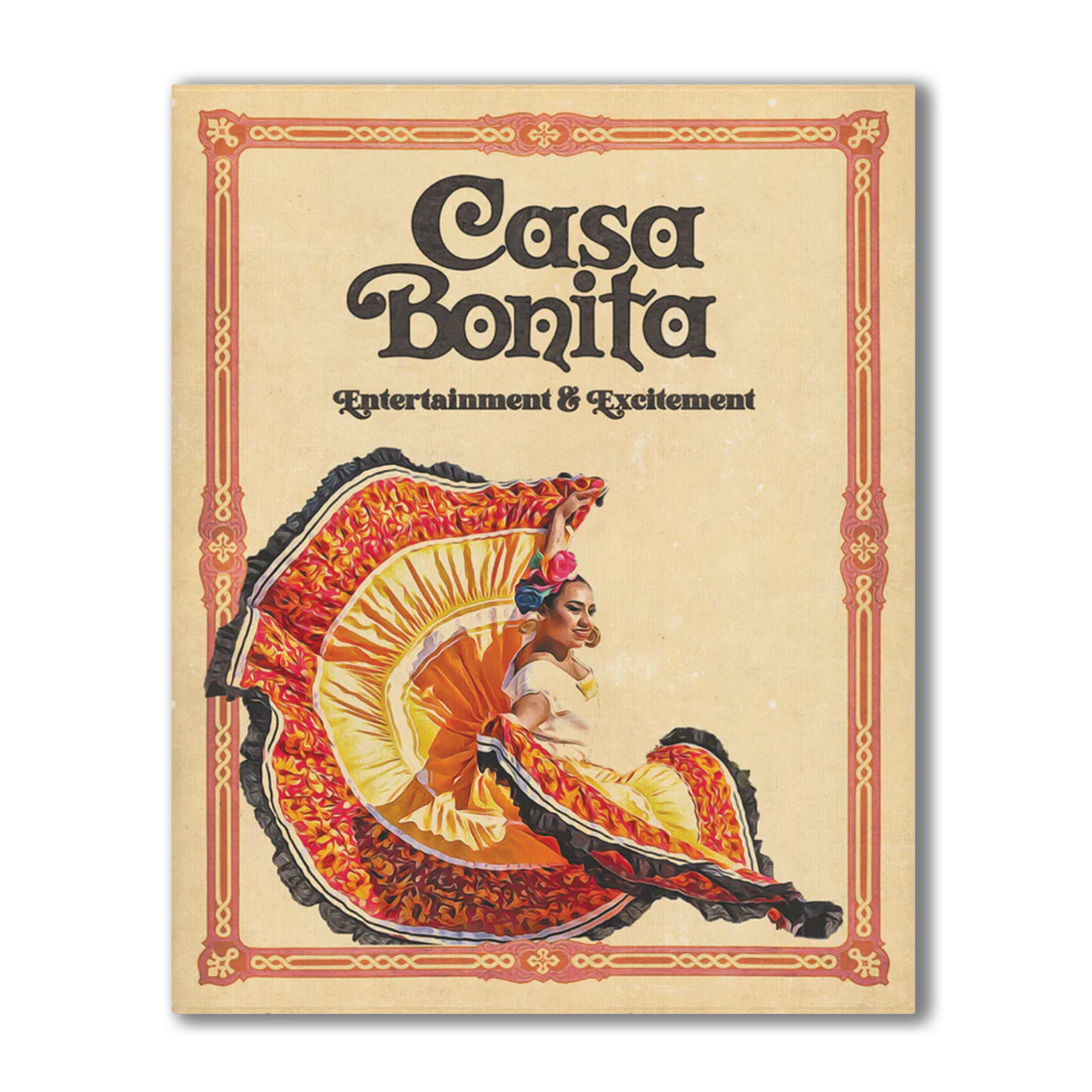 Casa Bonita Dancing Girl Sticker
