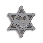 Casa Bonita Plastic Deputy Badge