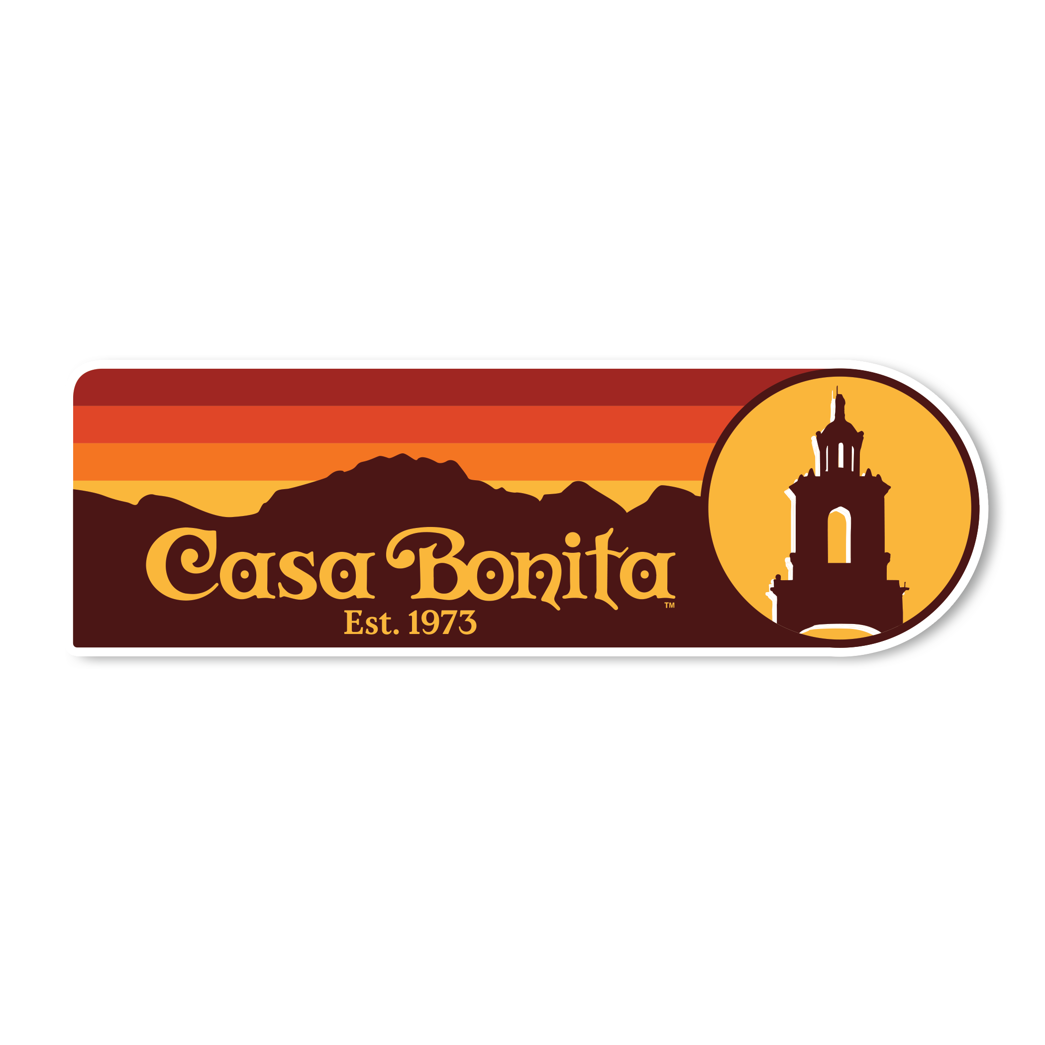 Casa Bonita Front Range Die Cut Sticker