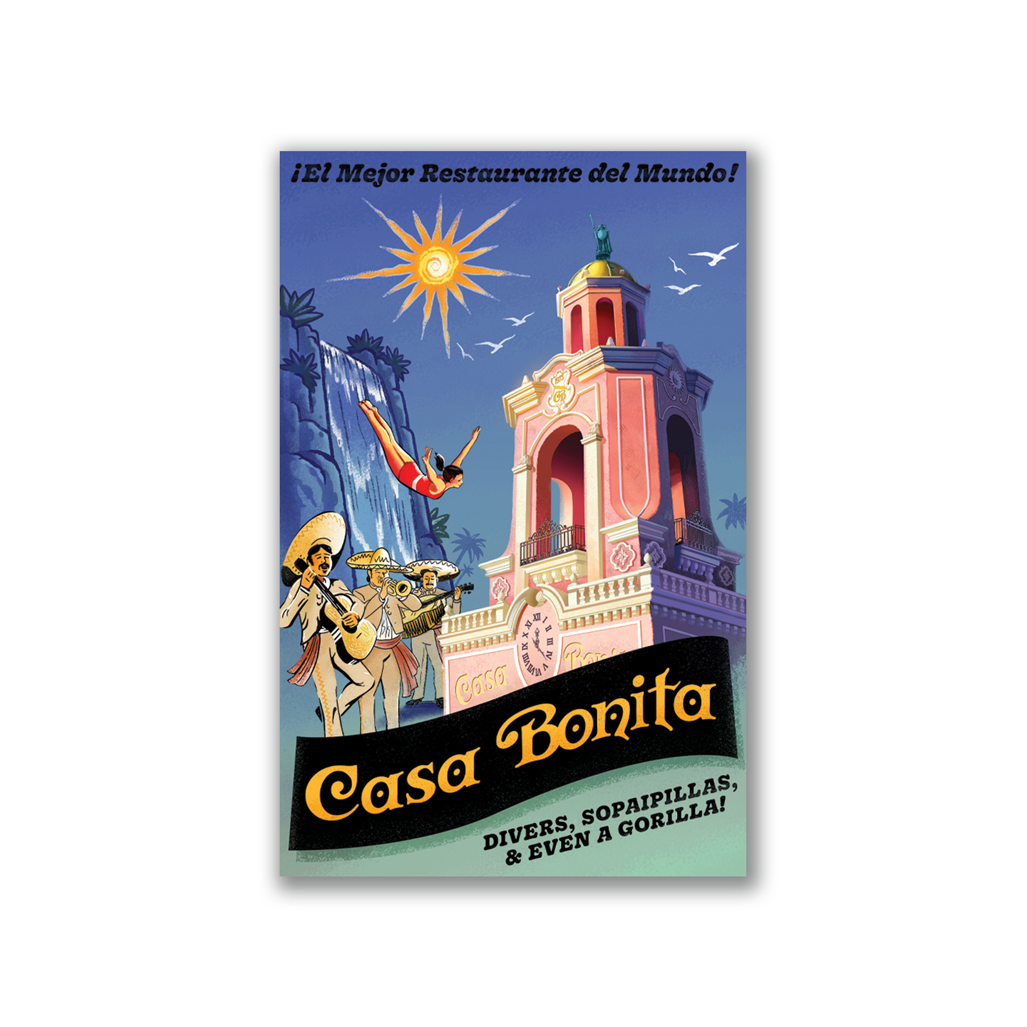 Casa Bonita The Greatest Restaurant in the World Sticker