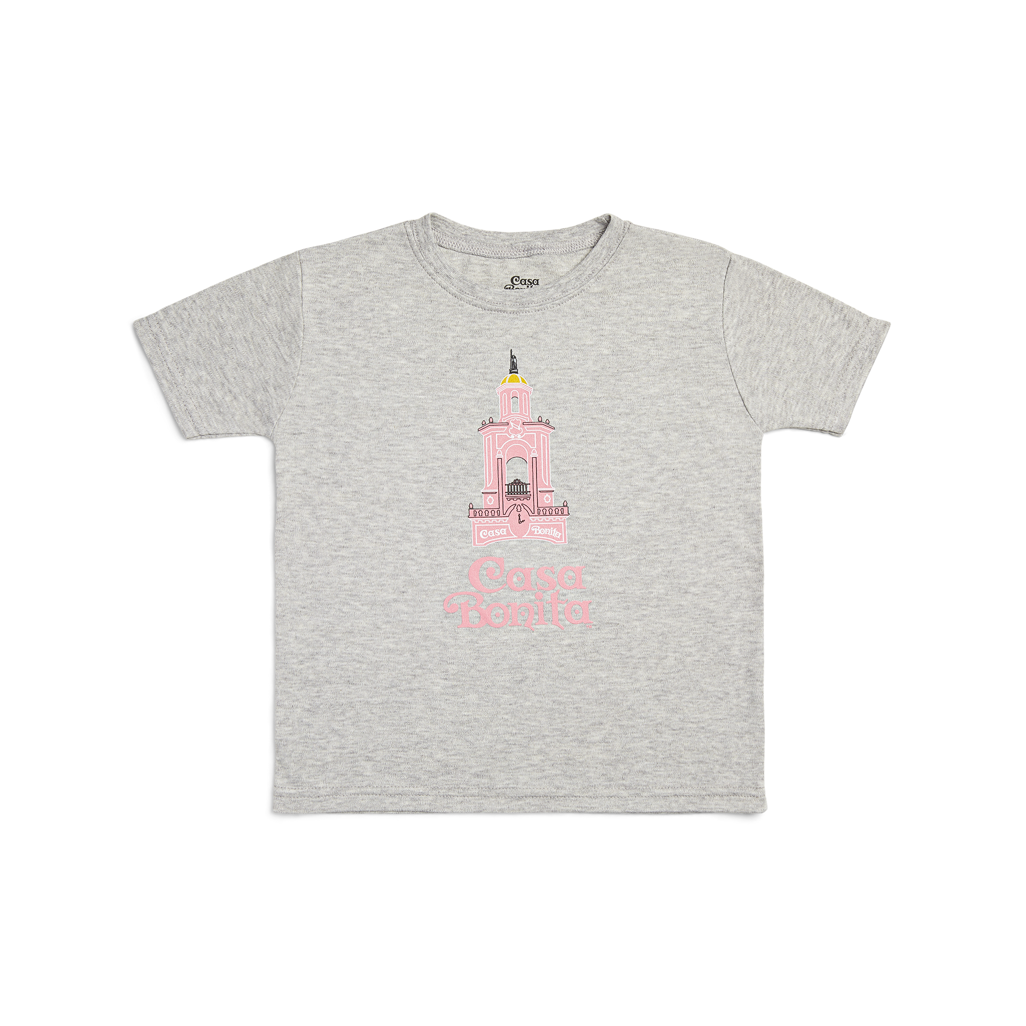 Casa Bonita Toddler Gray Tower T-Shirt