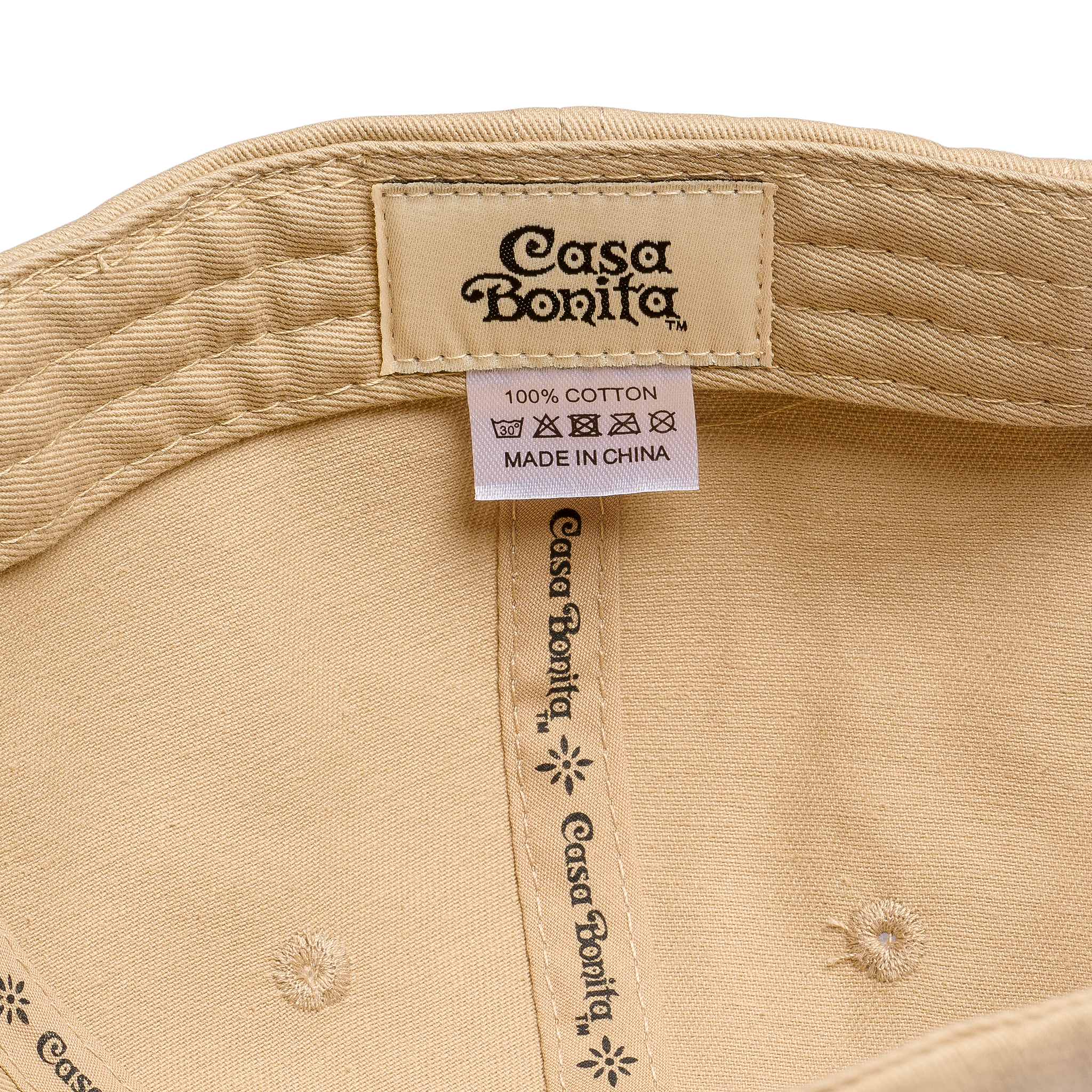 Casa Bonita Beige Twilight Tower Dad Hat
