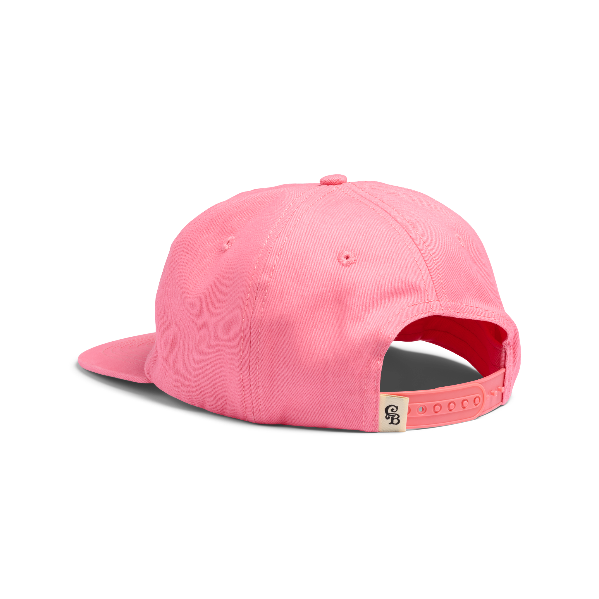 Casa Bonita Pink Badge Flat Brim Hat