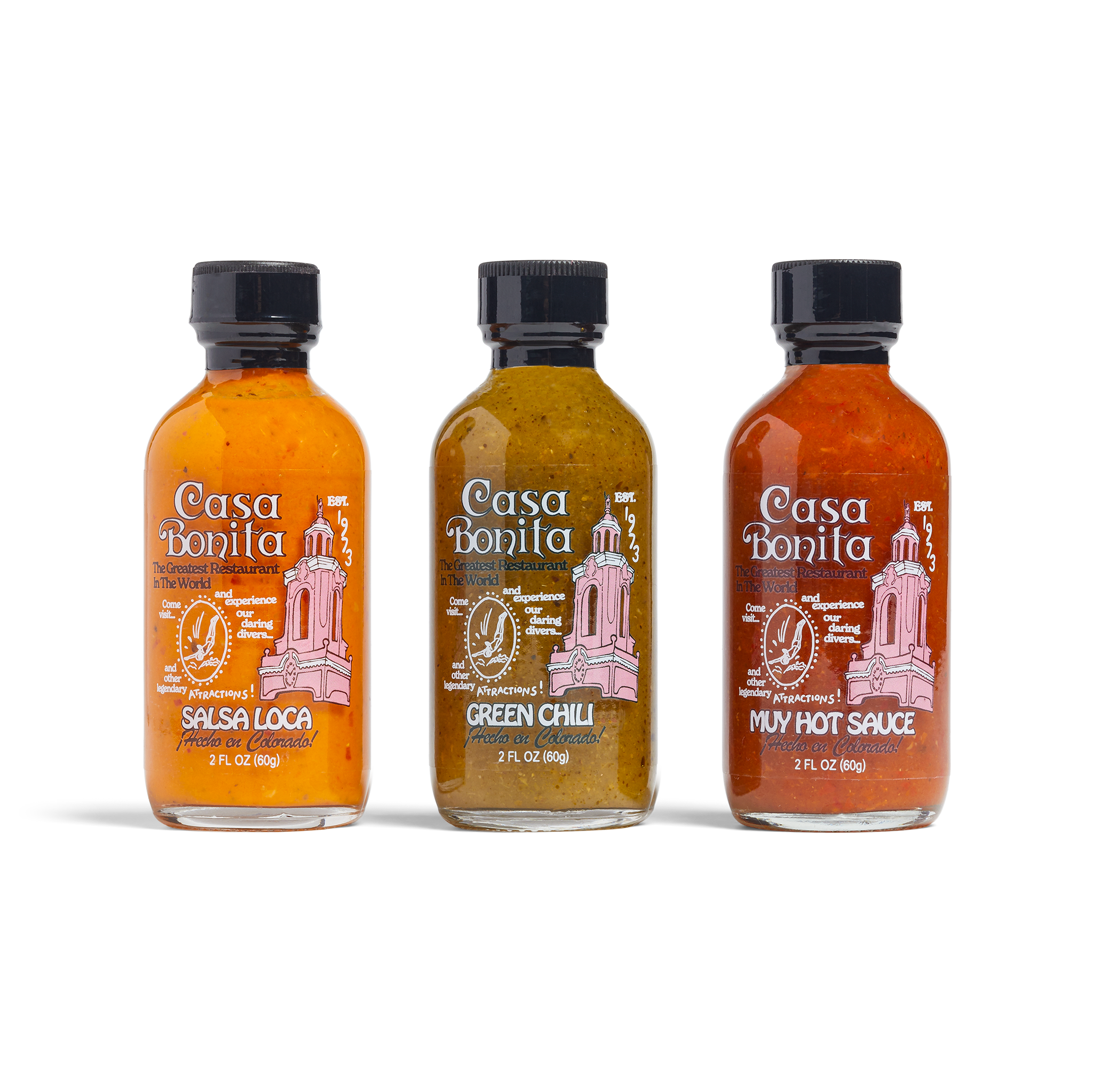 Casa Bonita Salsa 3-Pack Gift Set