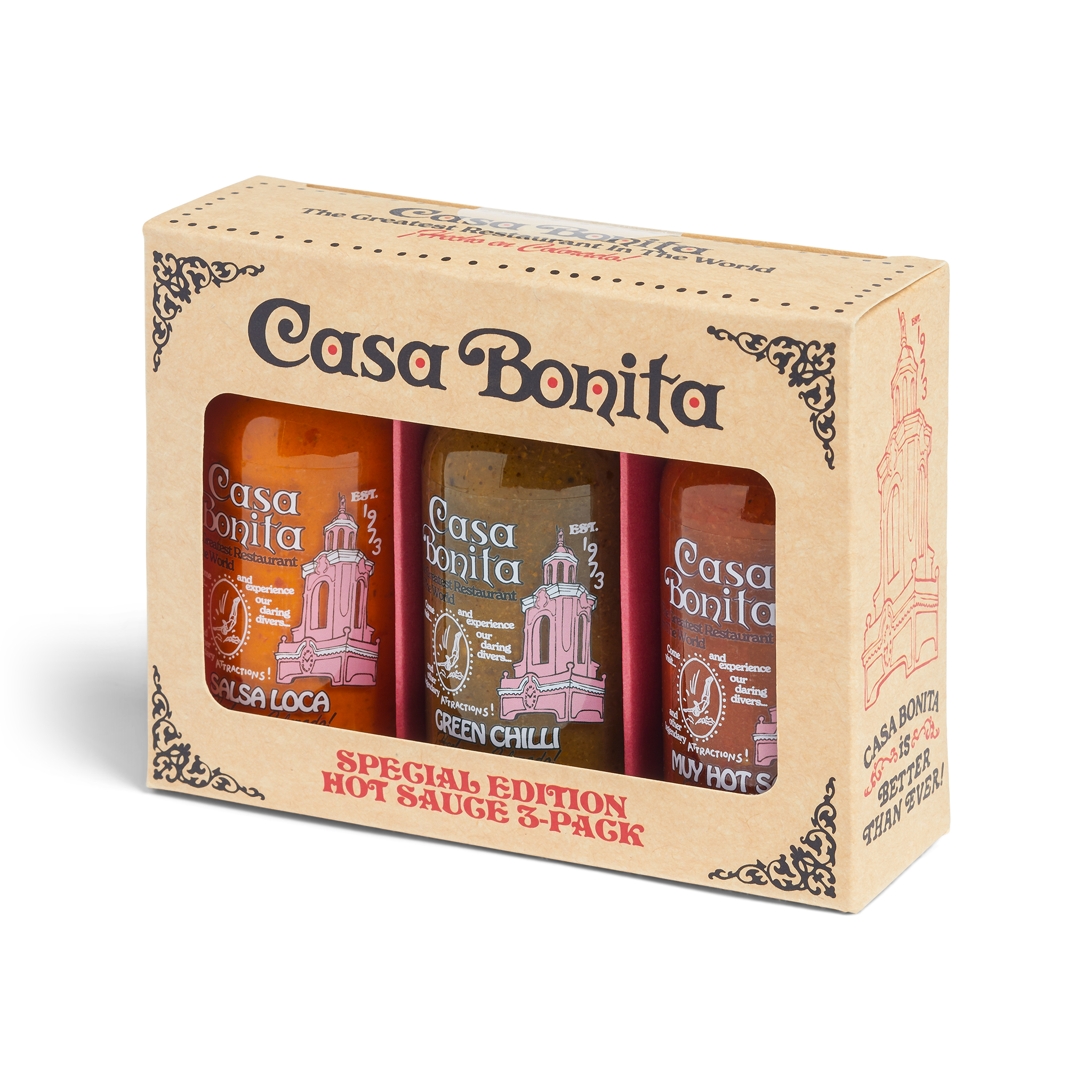 Casa Bonita Salsa 3-Pack Gift Set