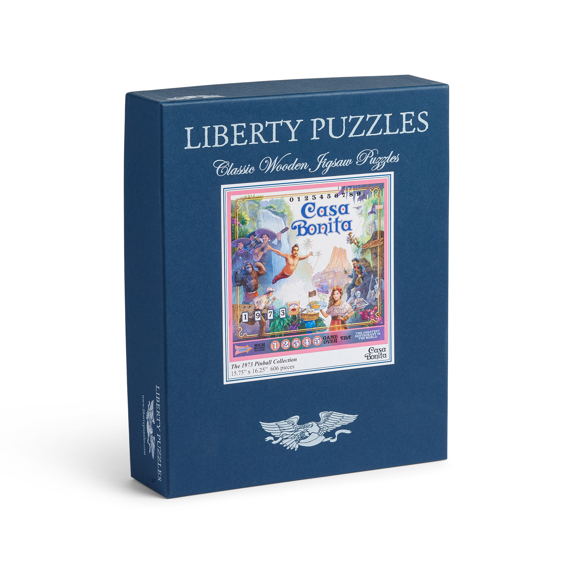 Casa Bonita The 1973 Pinball Collection Liberty Puzzle