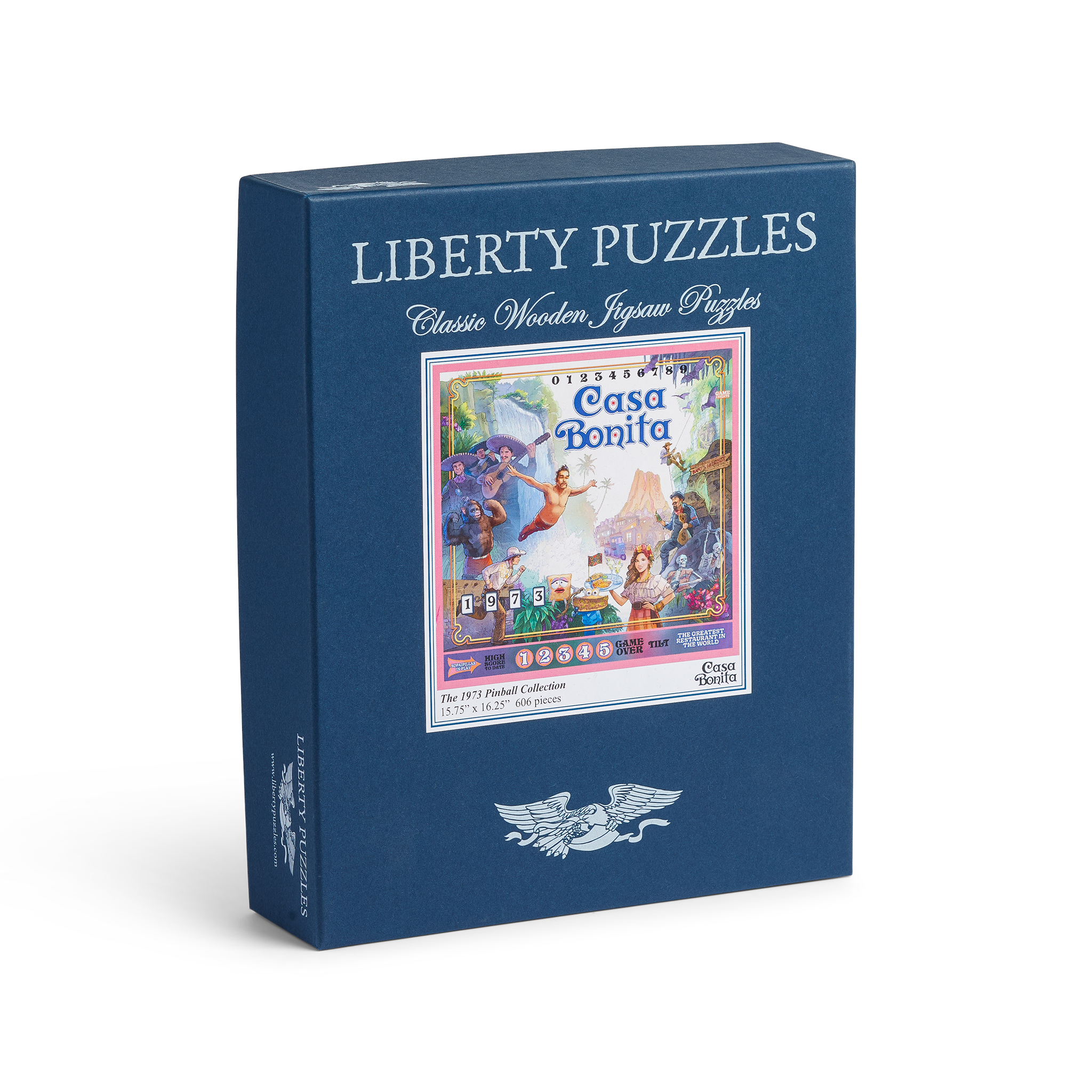 Casa Bonita The 1973 Pinball Collection Liberty Puzzle