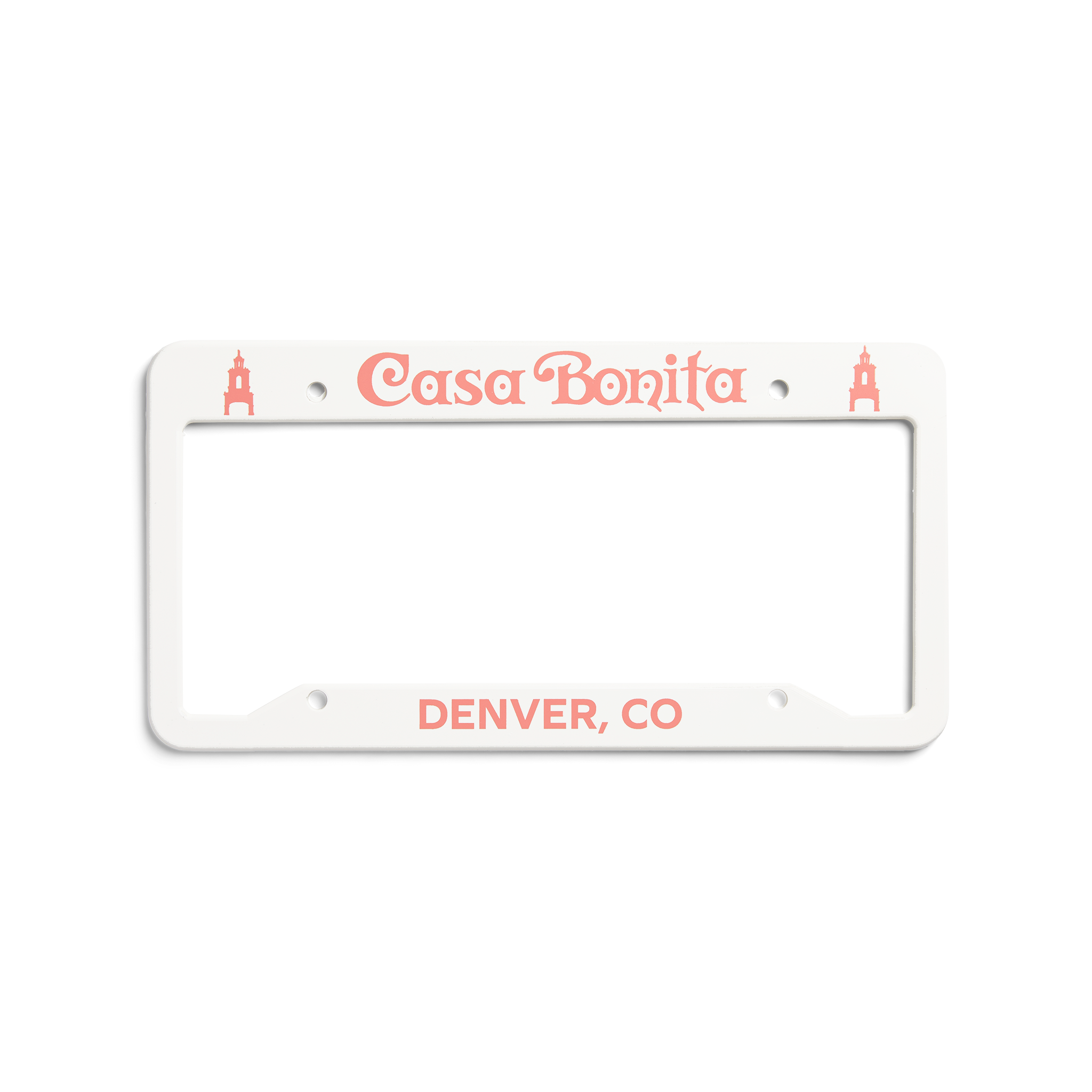 Casa Bonita License Plate Frame