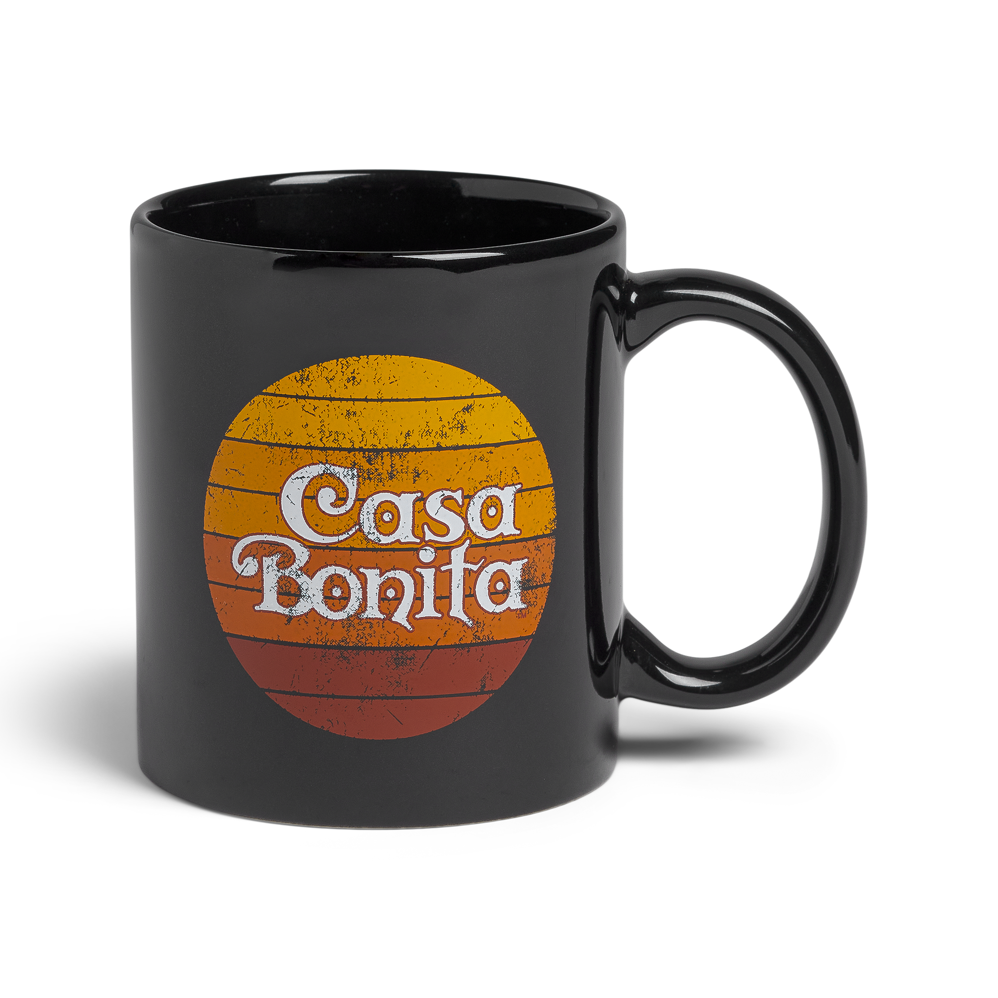 Casa Bonita Sunset Circle C-Handle Mug