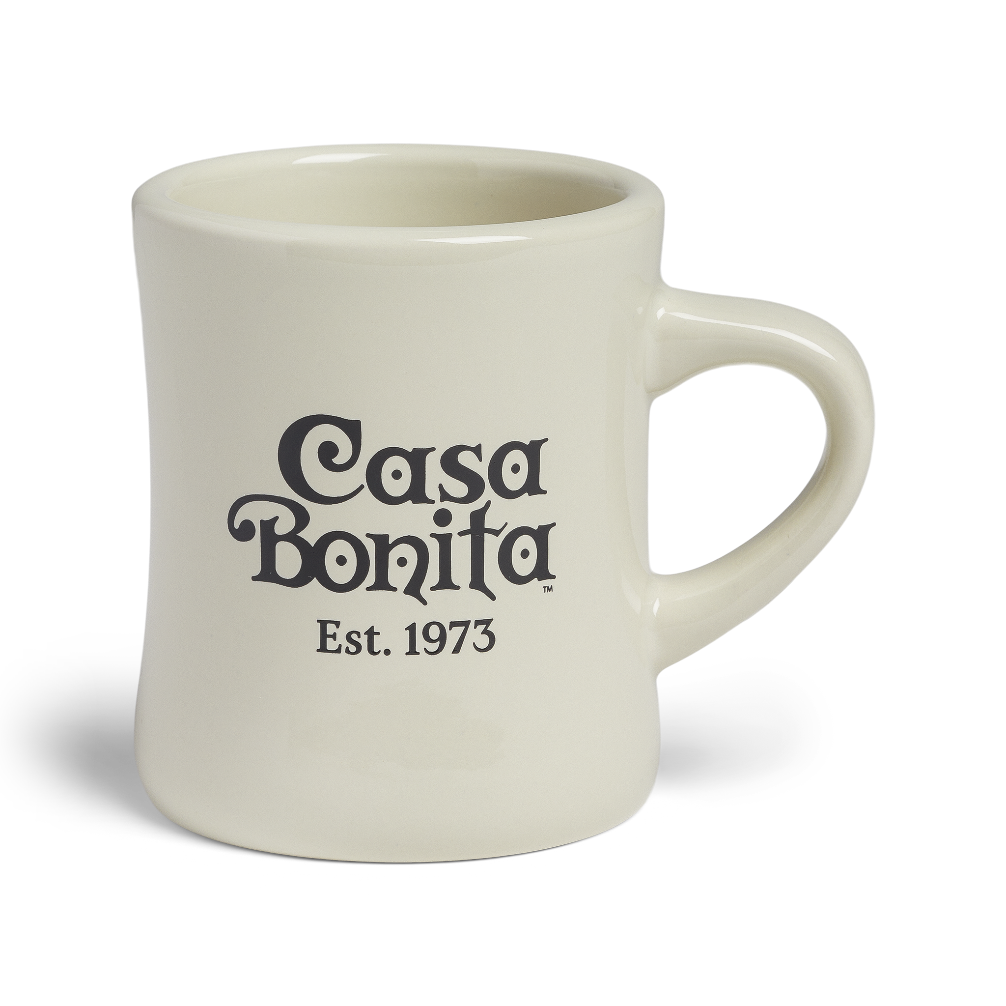 Casa Bonita Black Est Logo Diner Mug