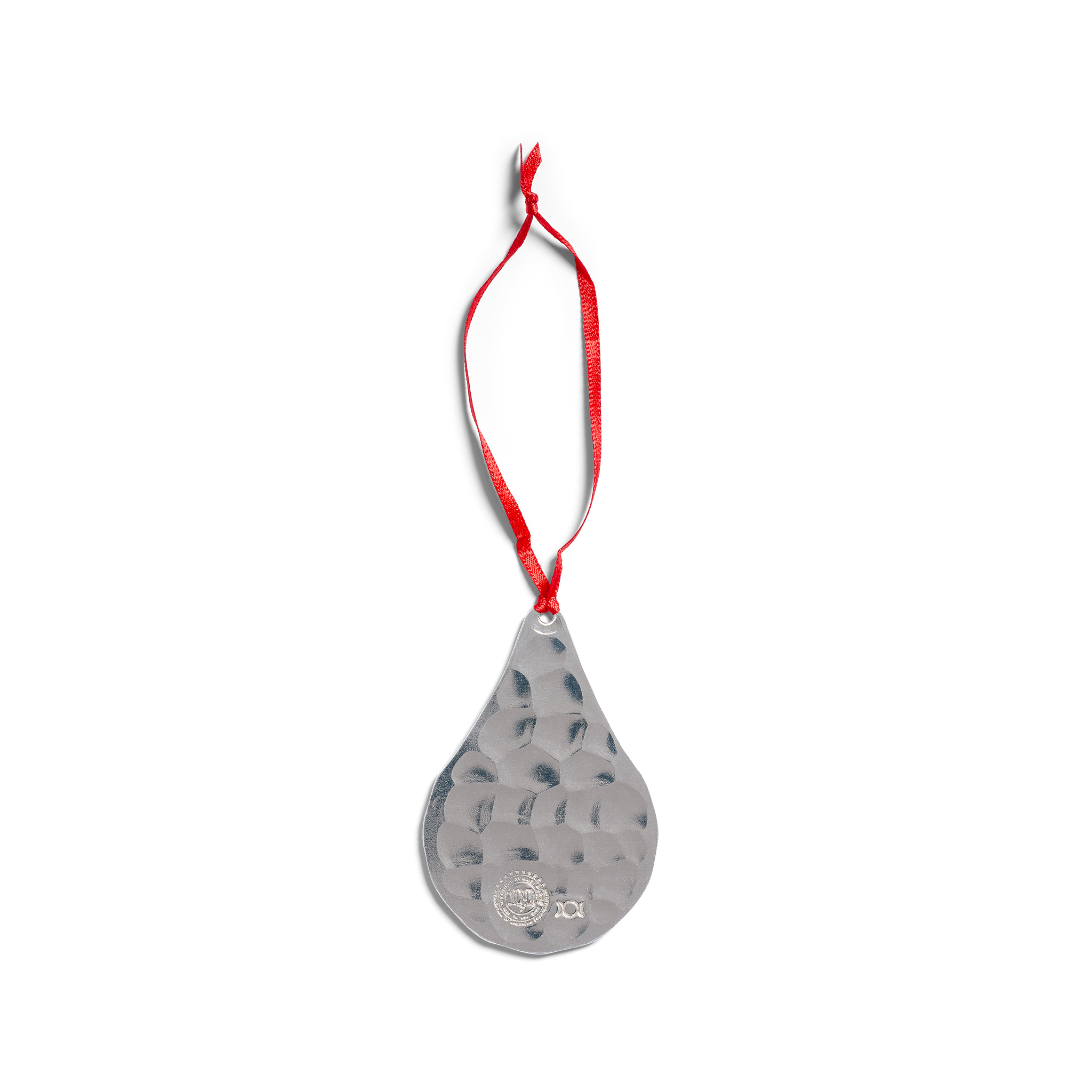 Casa Bonita Aluminum Teardrop Ornament