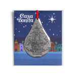 Casa Bonita Aluminum Teardrop Ornament