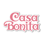 Casa Bonita Pink Logo Die Cut Sticker