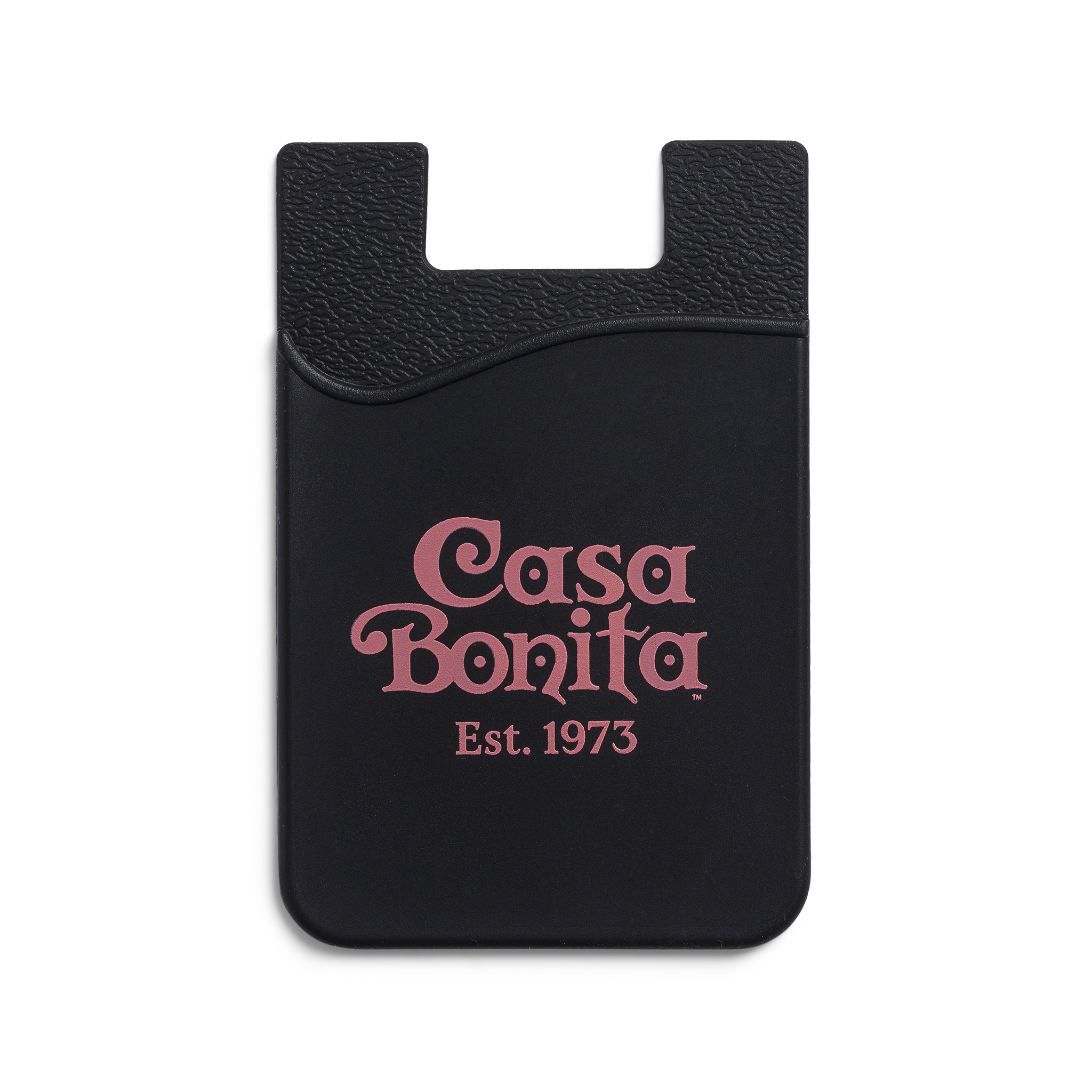Casa Bonita Black Est Logo Phone Wallet
