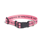 Casa Bonita Pink Nylon Dog Collar