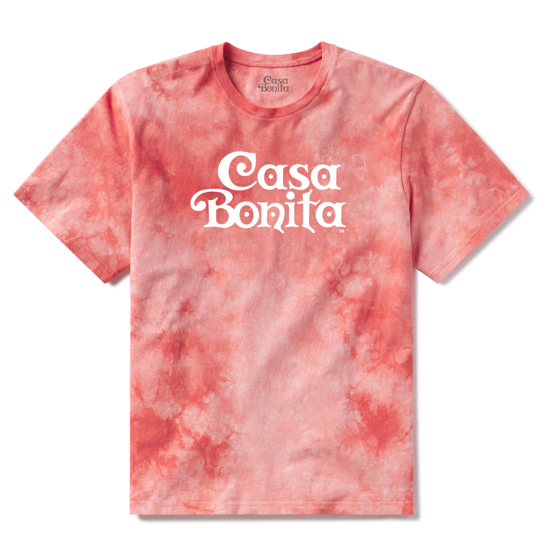 Casa Bonita Red Tie Dyed T-Shirt